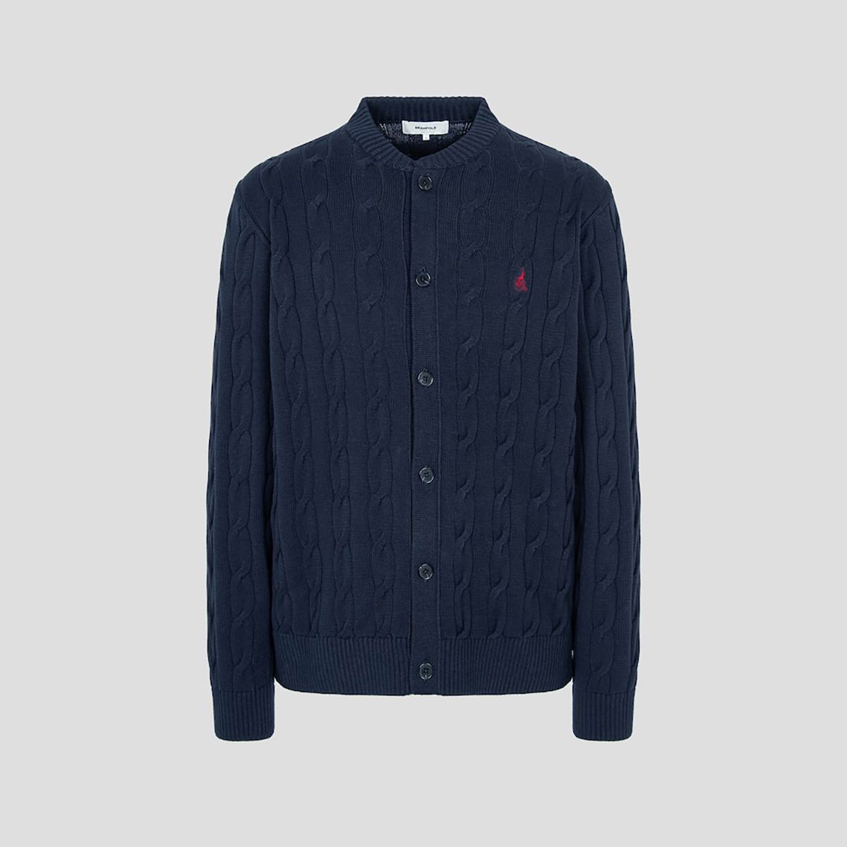 빈폴 멘(BEANPOLE MEN) 케이블 라운드 카디건  네이비 (BC515AC11R)