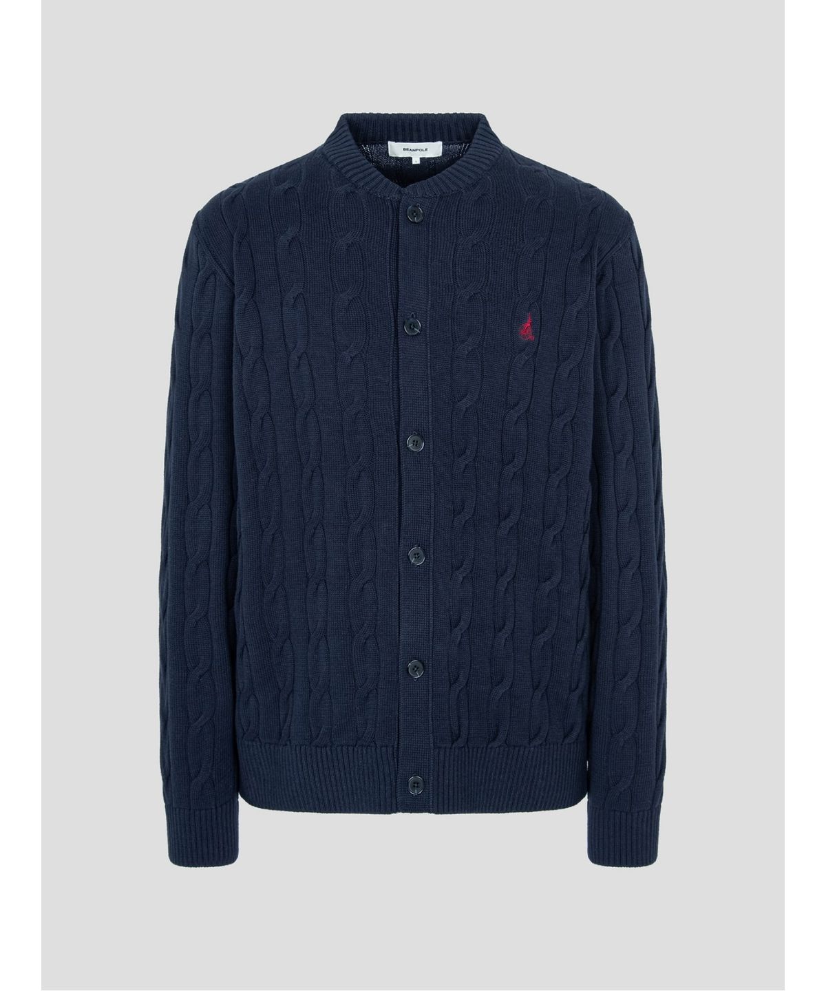 빈폴 멘(BEANPOLE MEN) 케이블 라운드 카디건  네이비 (BC515AC11R)