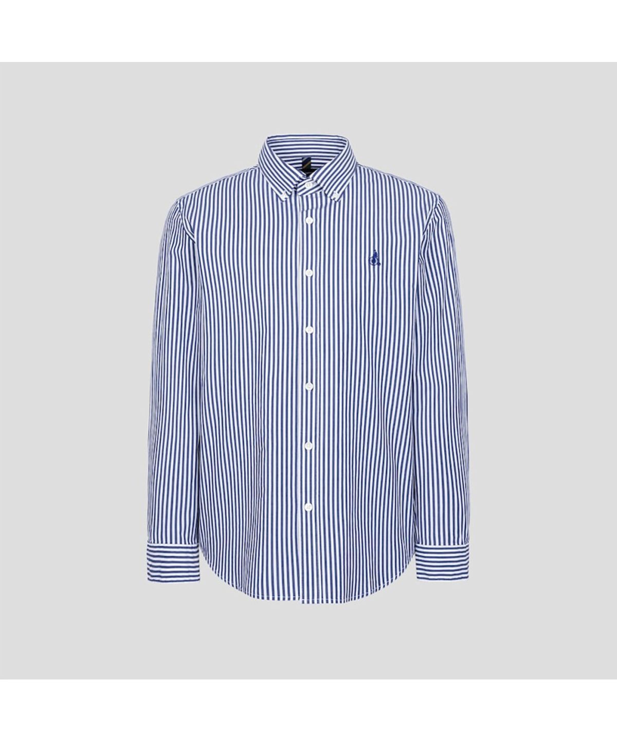 빈폴 멘(BEANPOLE MEN) [Essential] 남녀공용 플레인 스트라이프 셔츠  네이비