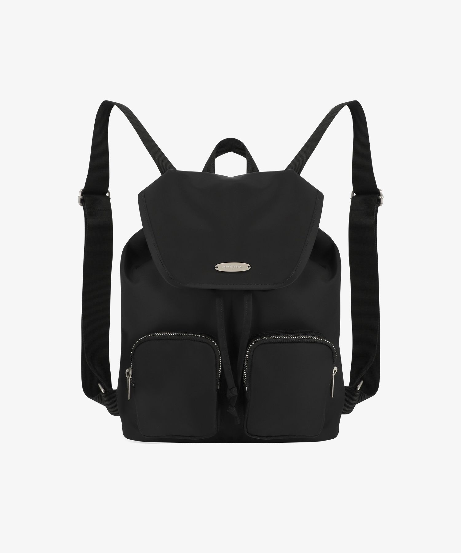 【 citybreeze 】カバン Nylon Double Pocket String Backpack MUSINSA | CITYBREEZE WOMAN Nylon Double Pocket String
