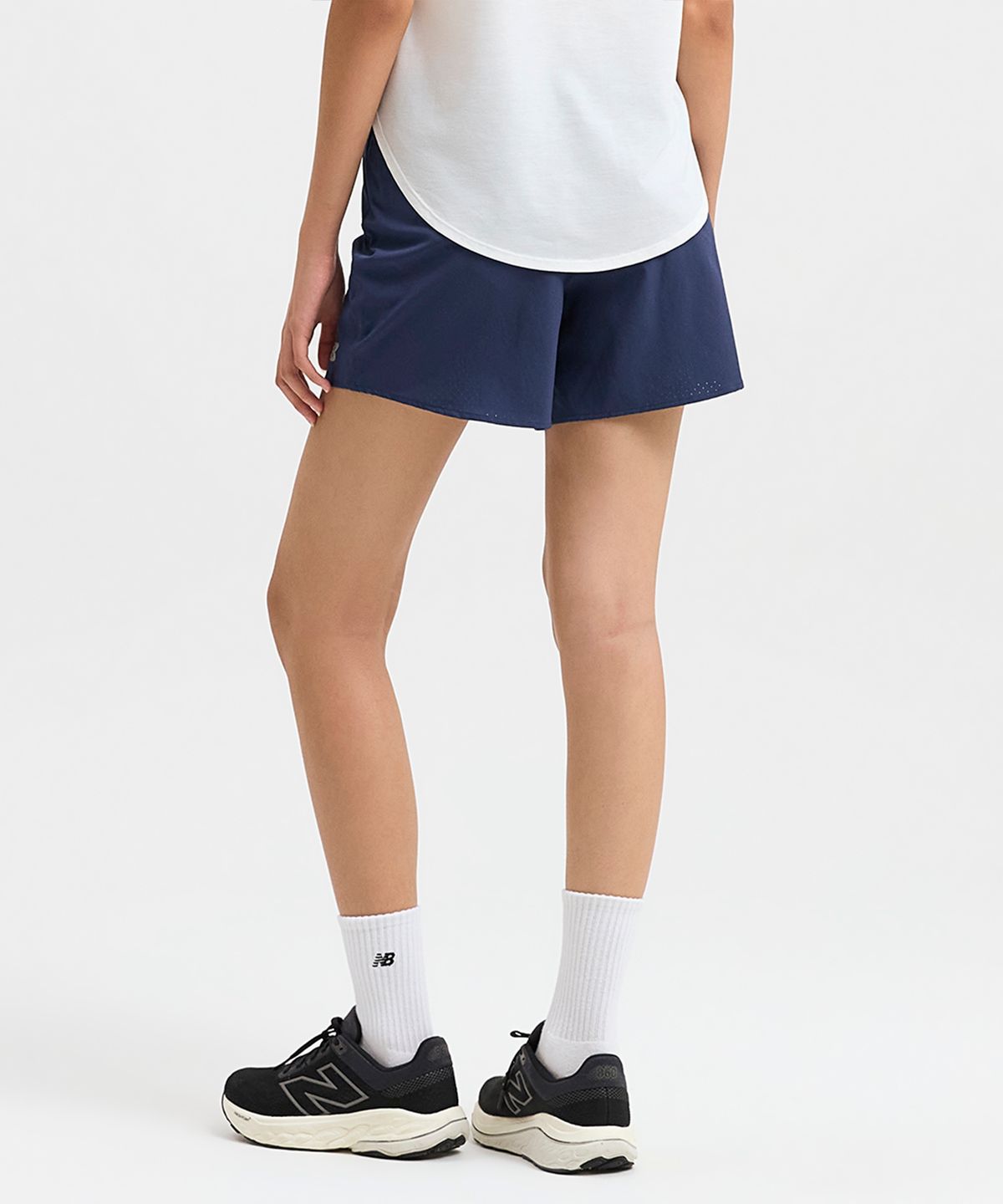 뉴발란스(NEW BALANCE) NBNVG36212 / WOMEN RC 쇼츠 5인치 (NAVY)