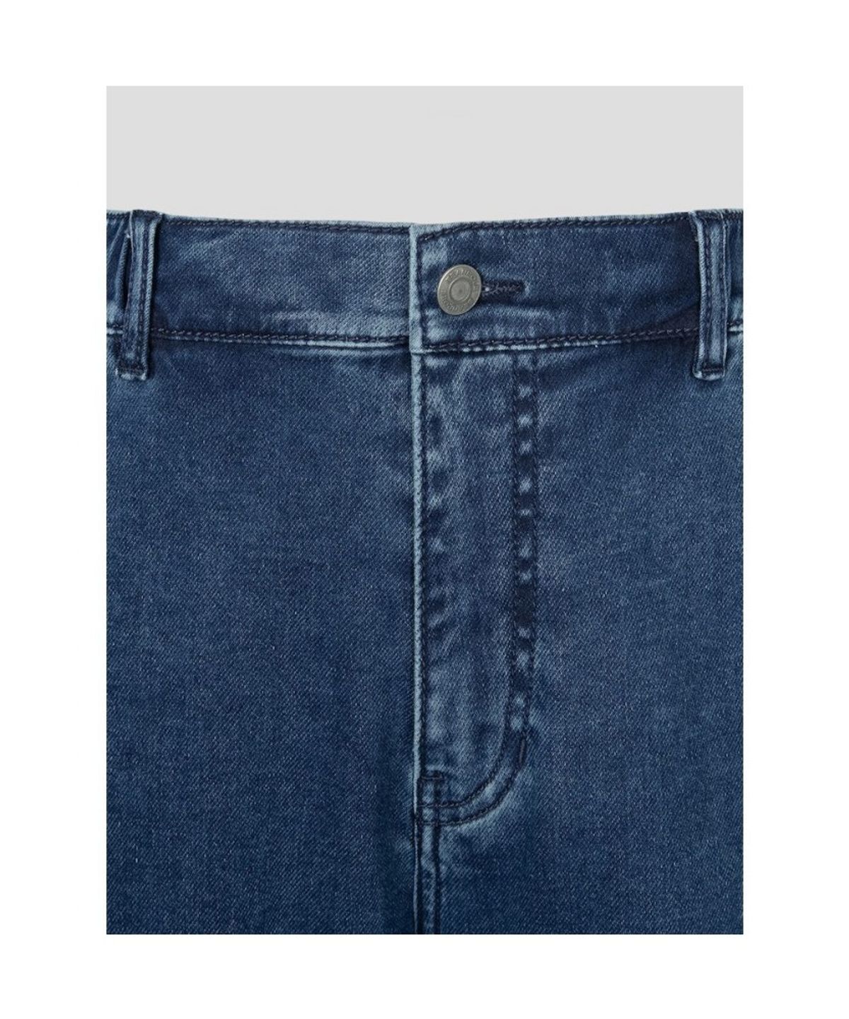 빈폴 멘(BEANPOLE MEN) 밴딩 저지 데님 팬츠  네이비 (BC5121C75R)