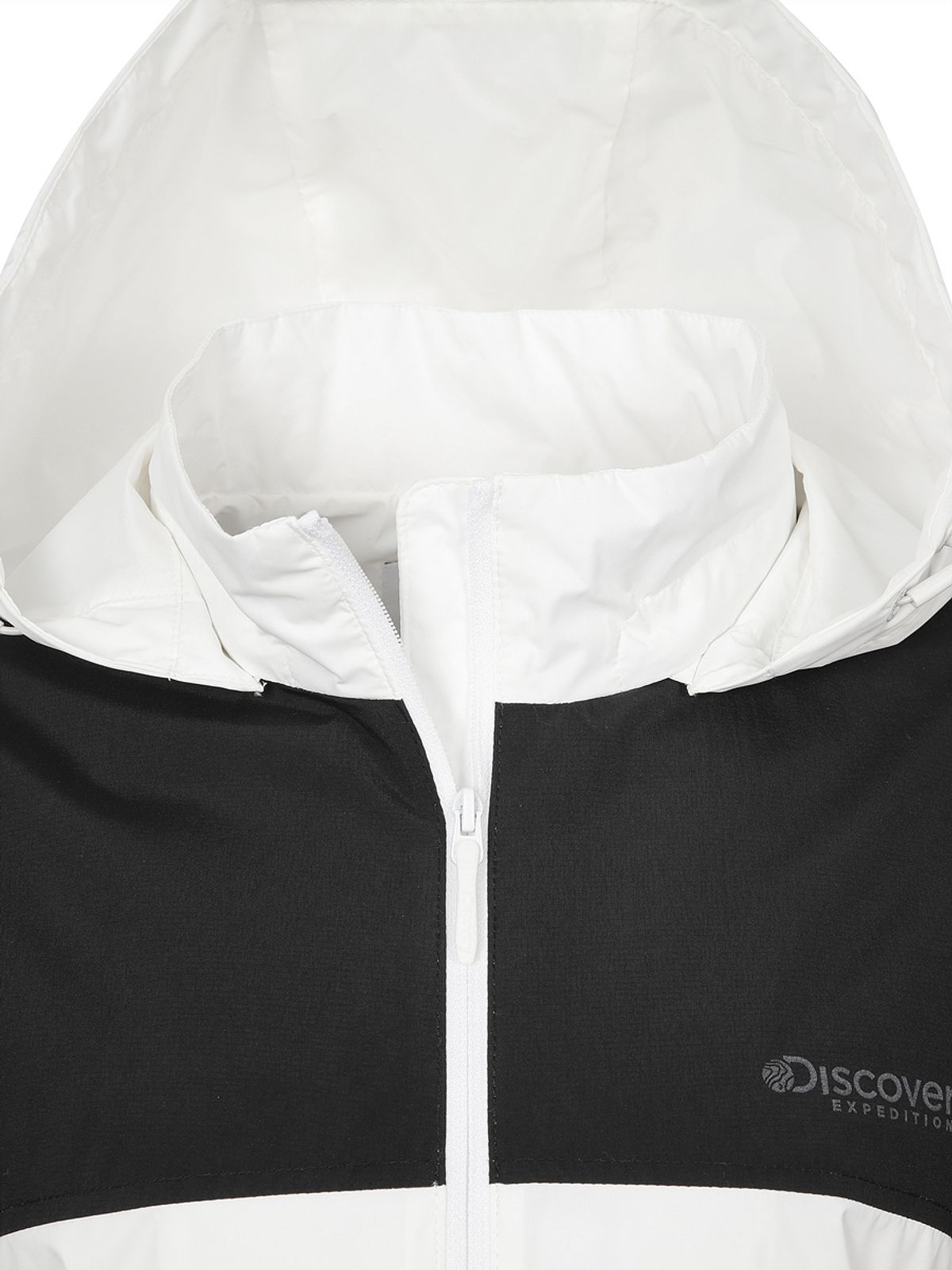 디스커버리 익스페디션(DISCOVERY EXPEDITION) 베르텍스 여성 컬러블럭 자켓 (BLACK)
