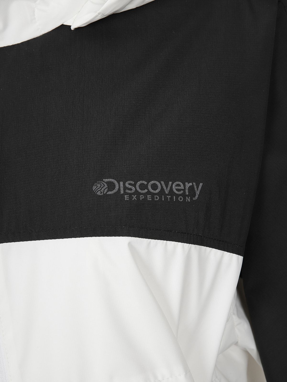 디스커버리 익스페디션(DISCOVERY EXPEDITION) 베르텍스 여성 컬러블럭 자켓 (BLACK)