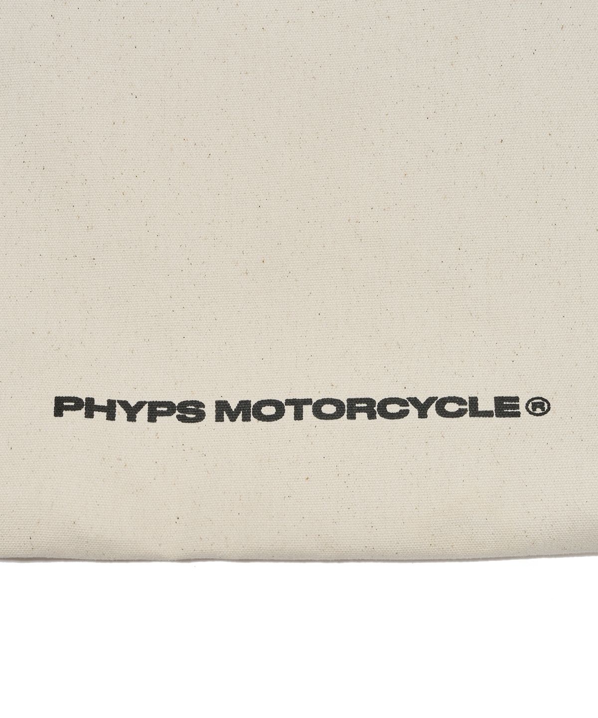핍스 모터사이클(PHYPS MOTORCYCLE) Honda Strap Canvas Bag_Ivory
