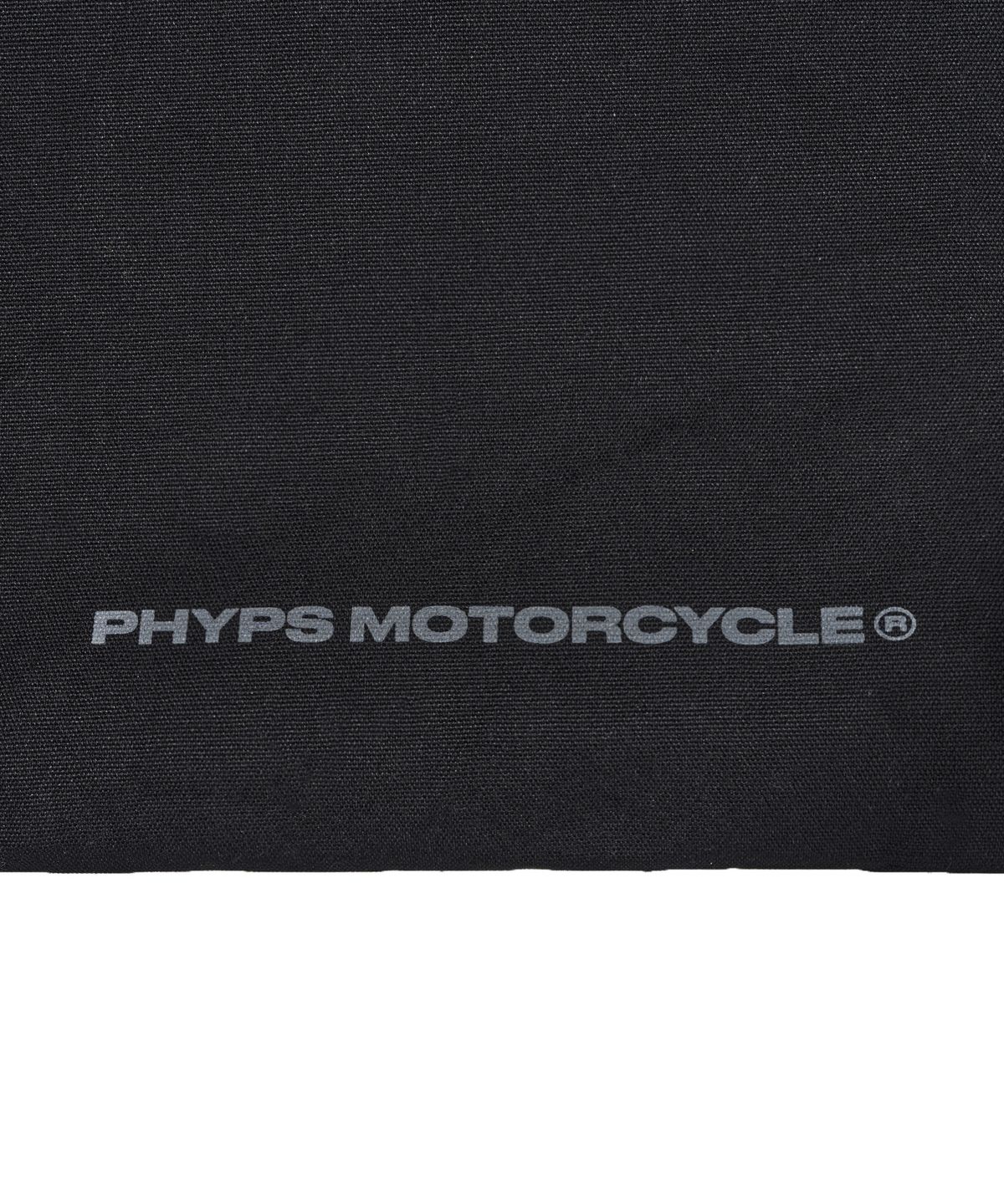 핍스 모터사이클(PHYPS MOTORCYCLE) Honda Strap Canvas Bag_Black