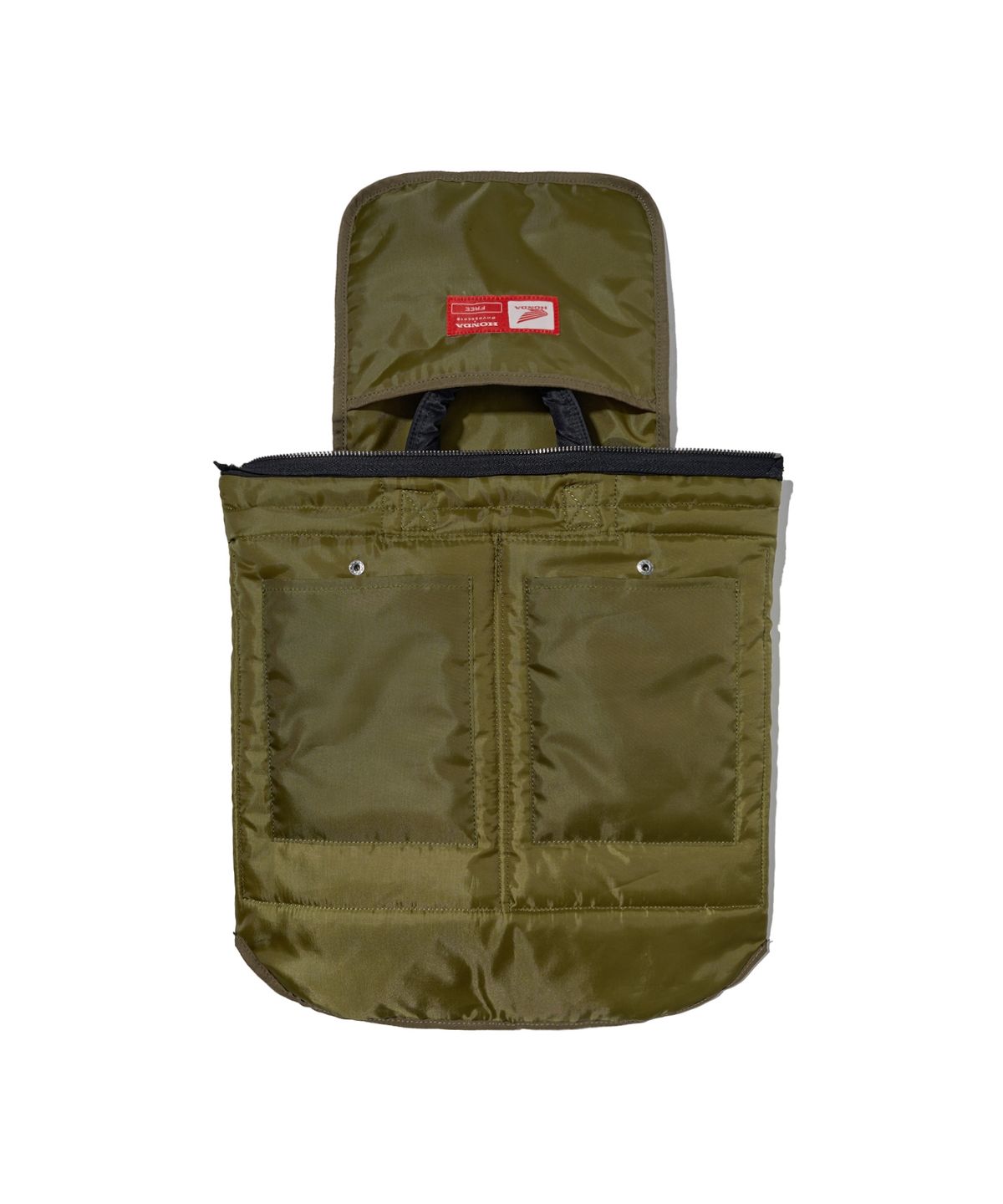 핍스 모터사이클(PHYPS MOTORCYCLE) [2-WAY] Honda Multi Pocket Helmet Bag_Black