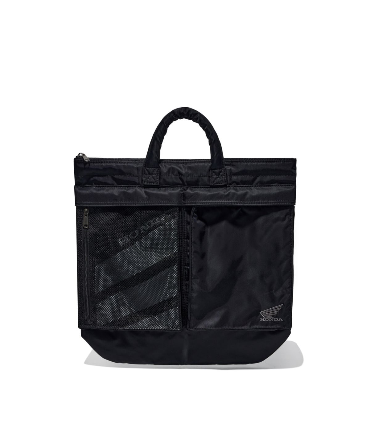핍스 모터사이클(PHYPS MOTORCYCLE) [2-WAY] Honda Multi Pocket Helmet Bag_Black