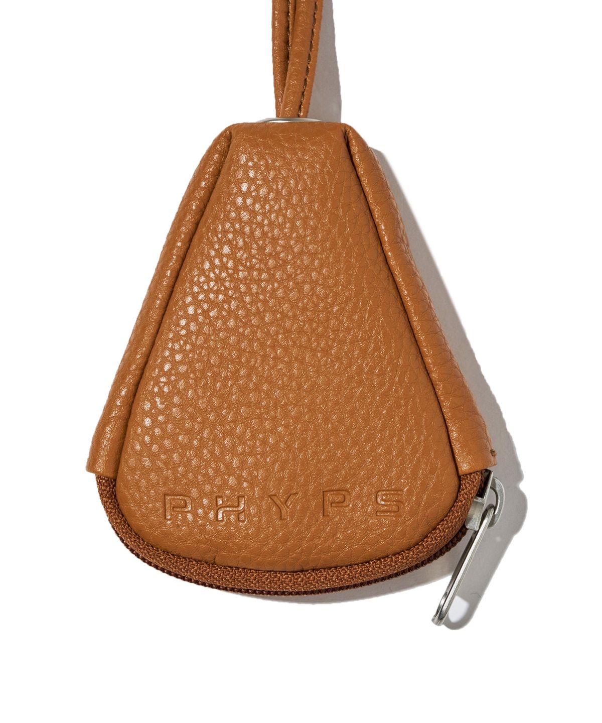 핍스 모터사이클(PHYPS MOTORCYCLE) Honda Original Wing logo Keyring Pouch_Camel