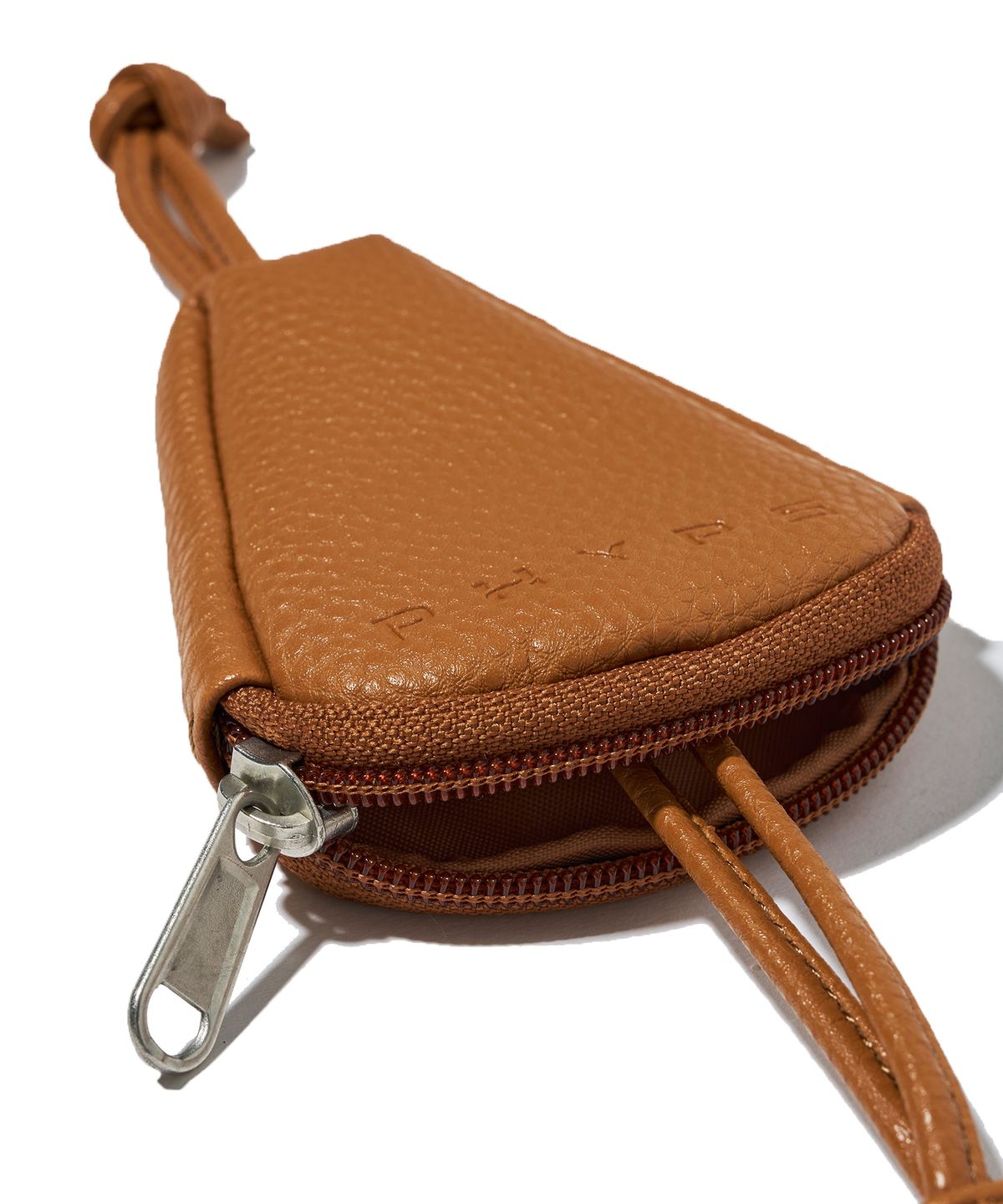 핍스 모터사이클(PHYPS MOTORCYCLE) Honda Original Wing logo Keyring Pouch_Camel