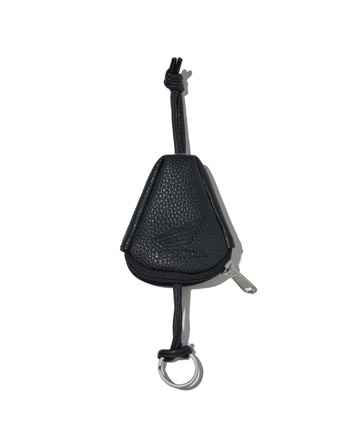 핍스 모터사이클(PHYPS MOTORCYCLE) Honda Original Wing logo Keyring Pouch_Black