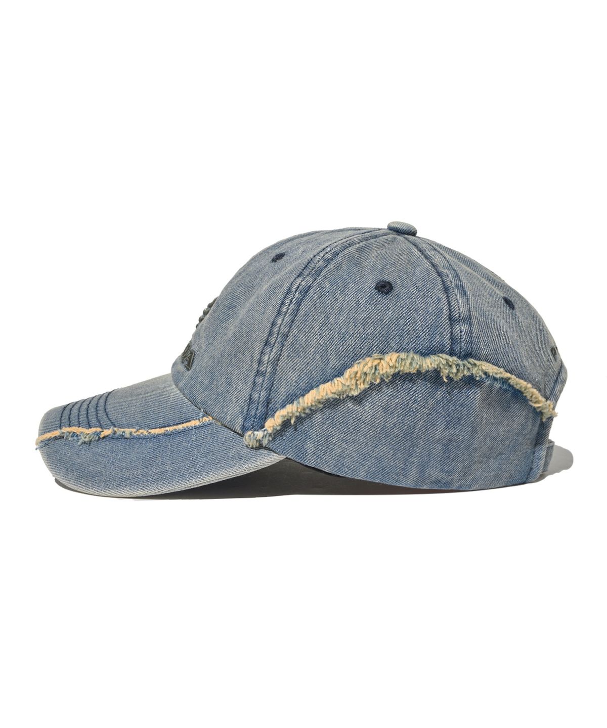 핍스 모터사이클(PHYPS MOTORCYCLE) Vintage Cutoff Cap_Indigo Medium