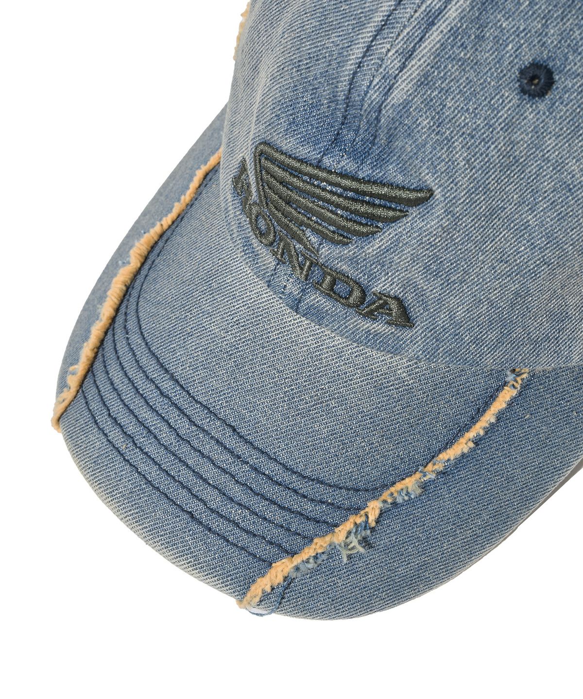 핍스 모터사이클(PHYPS MOTORCYCLE) Vintage Cutoff Cap_Indigo Medium