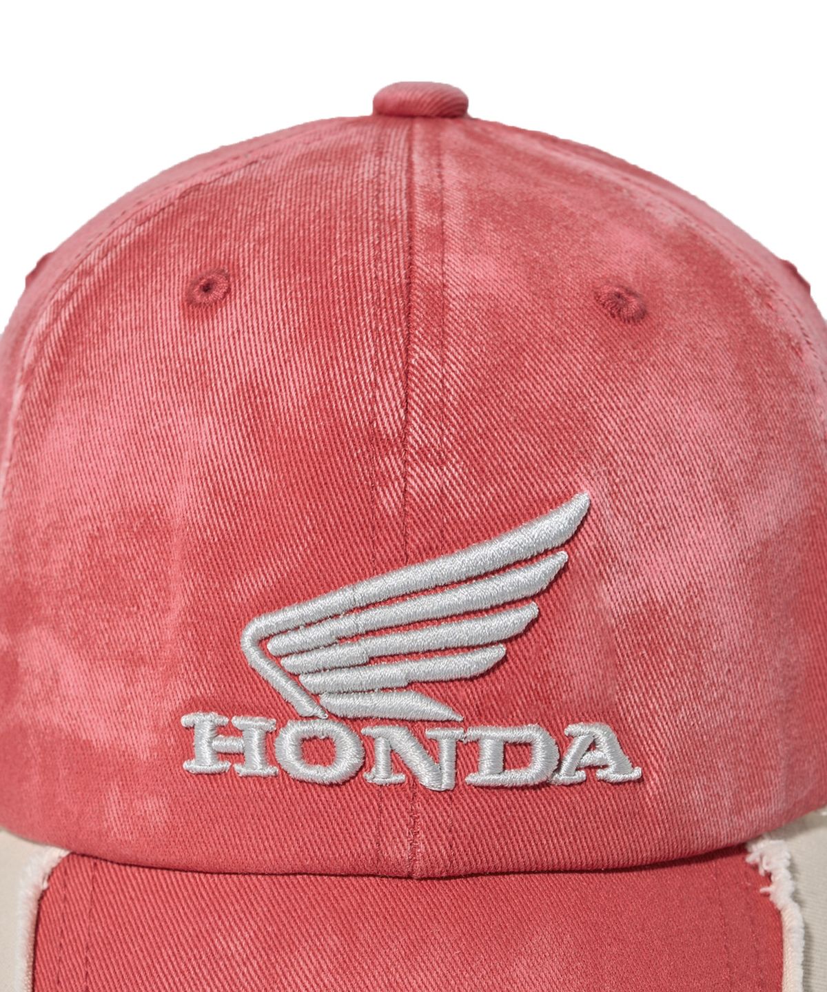 핍스 모터사이클(PHYPS MOTORCYCLE) Vintage Cutoff Cap_Red/Beige