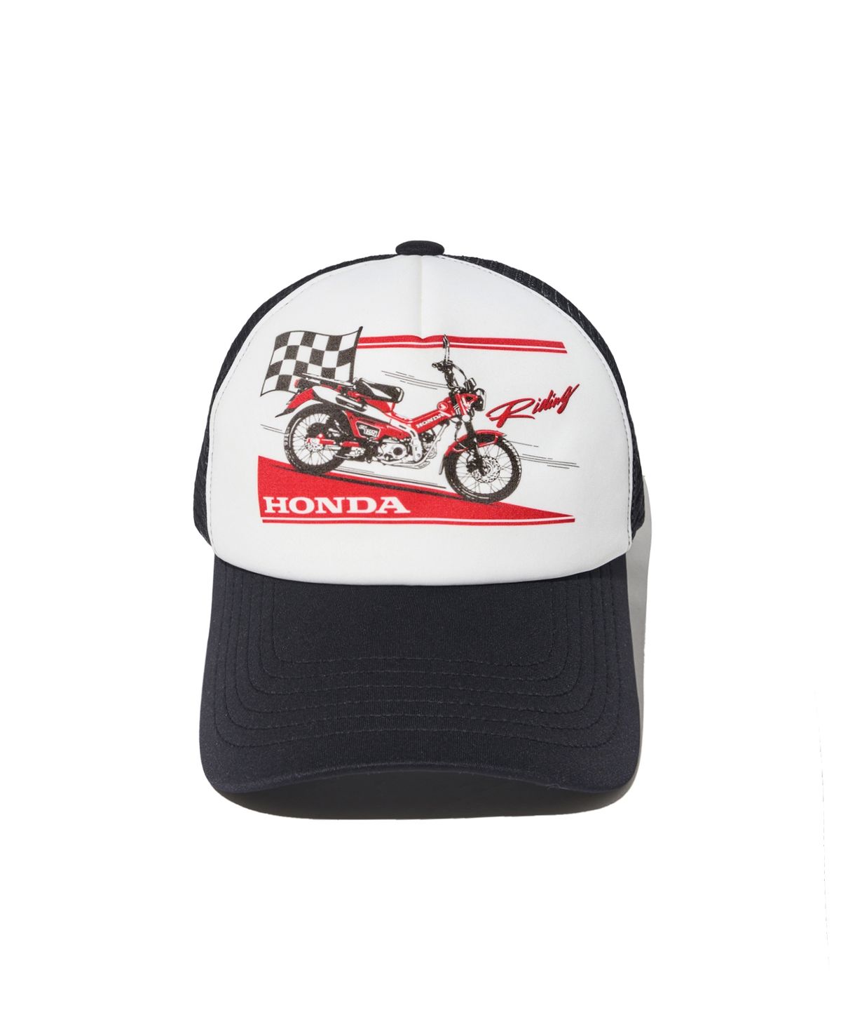 핍스 모터사이클(PHYPS MOTORCYCLE) Honda Anime CT 125 Mesh Cap_Black