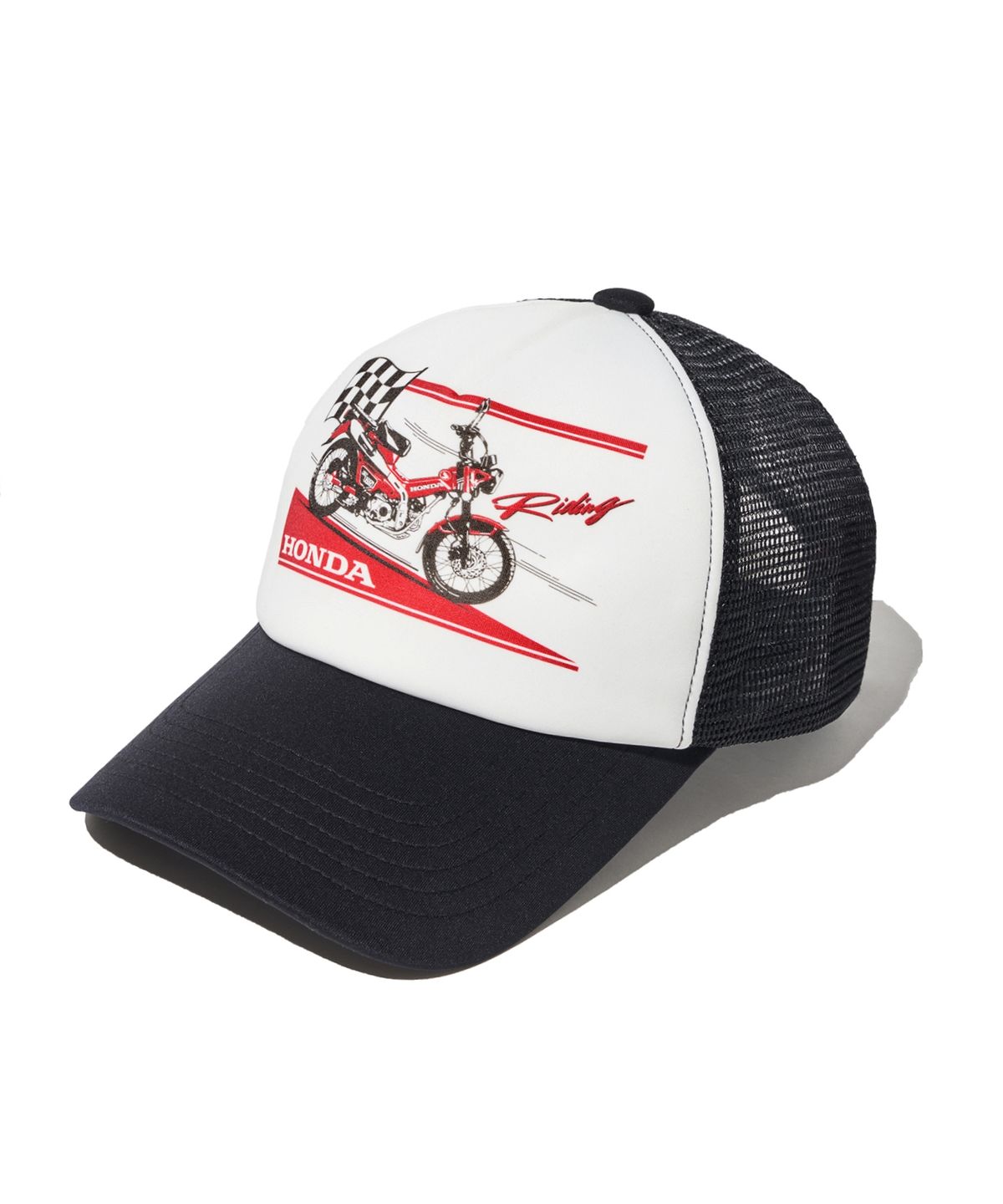 핍스 모터사이클(PHYPS MOTORCYCLE) Honda Anime CT 125 Mesh Cap_Black