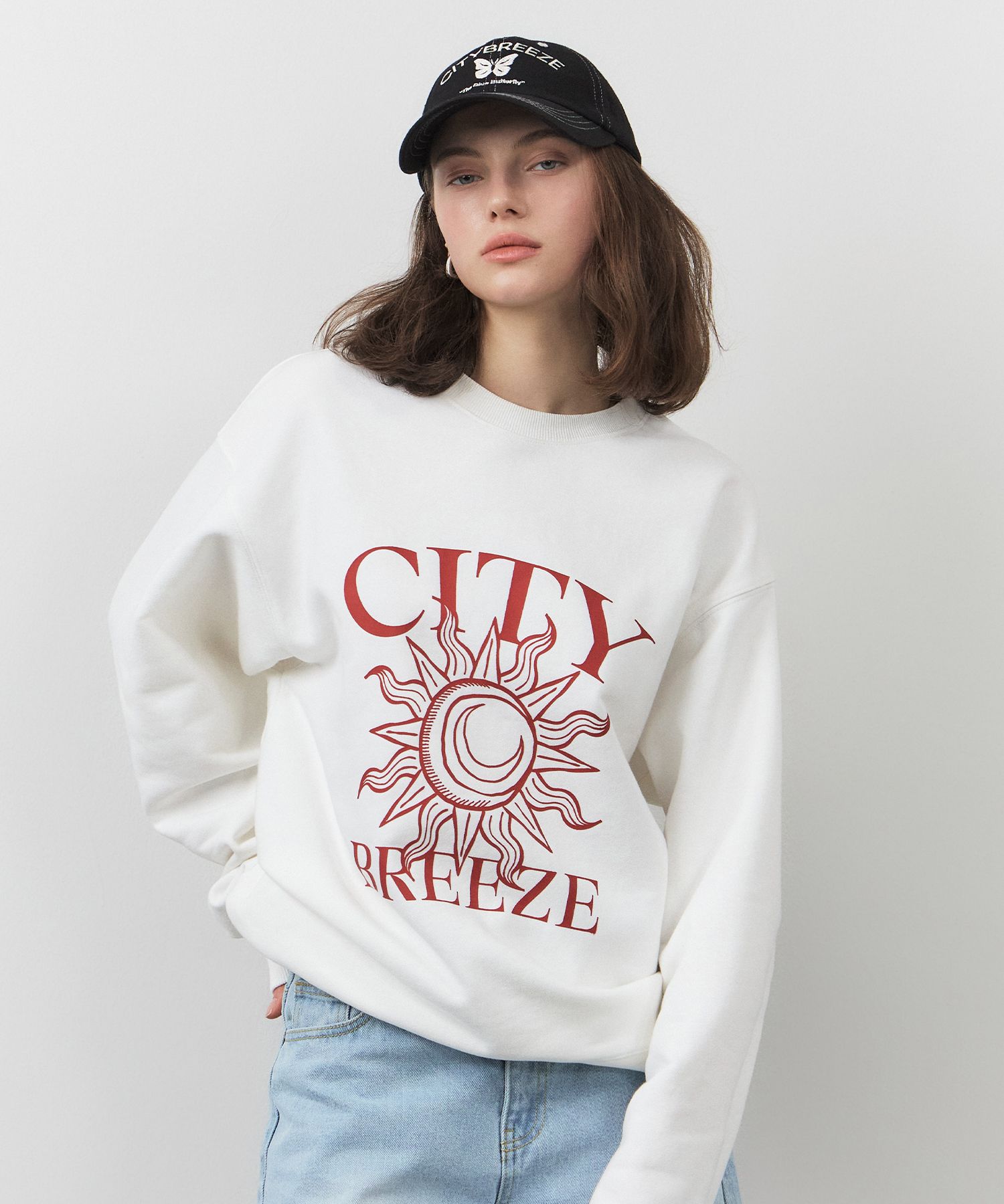 ★ citybreeze★ Star Breeze Sweatshirt 4COLORS CUH1SW02_4 MUSINSA公式 | CITYBREEZE UNISEX Star Breeze Sweatshirt_4COLORS