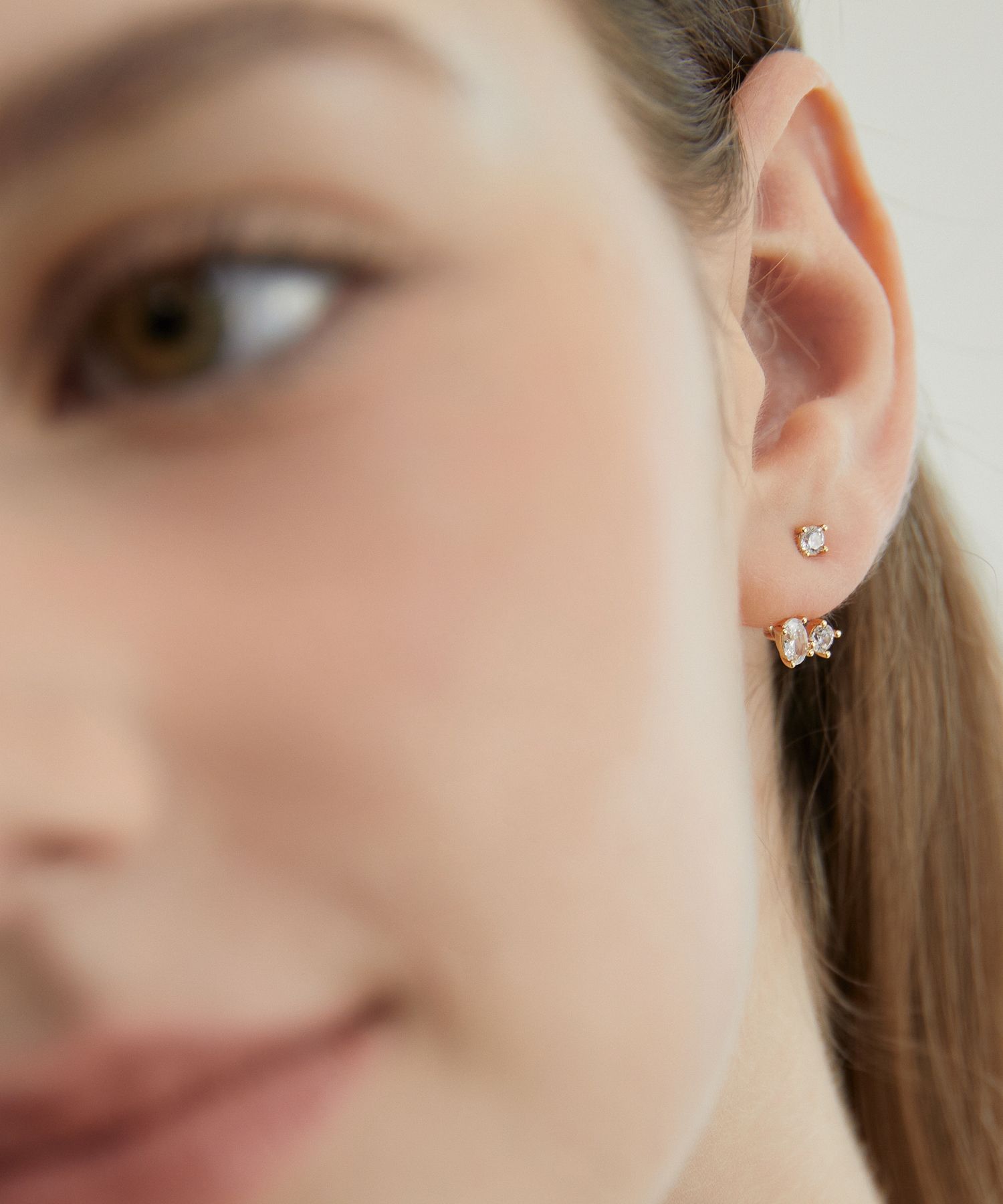 MUSINSA公式 | TATIANA (Silver 925) Glimmer Drop Ear Jacket