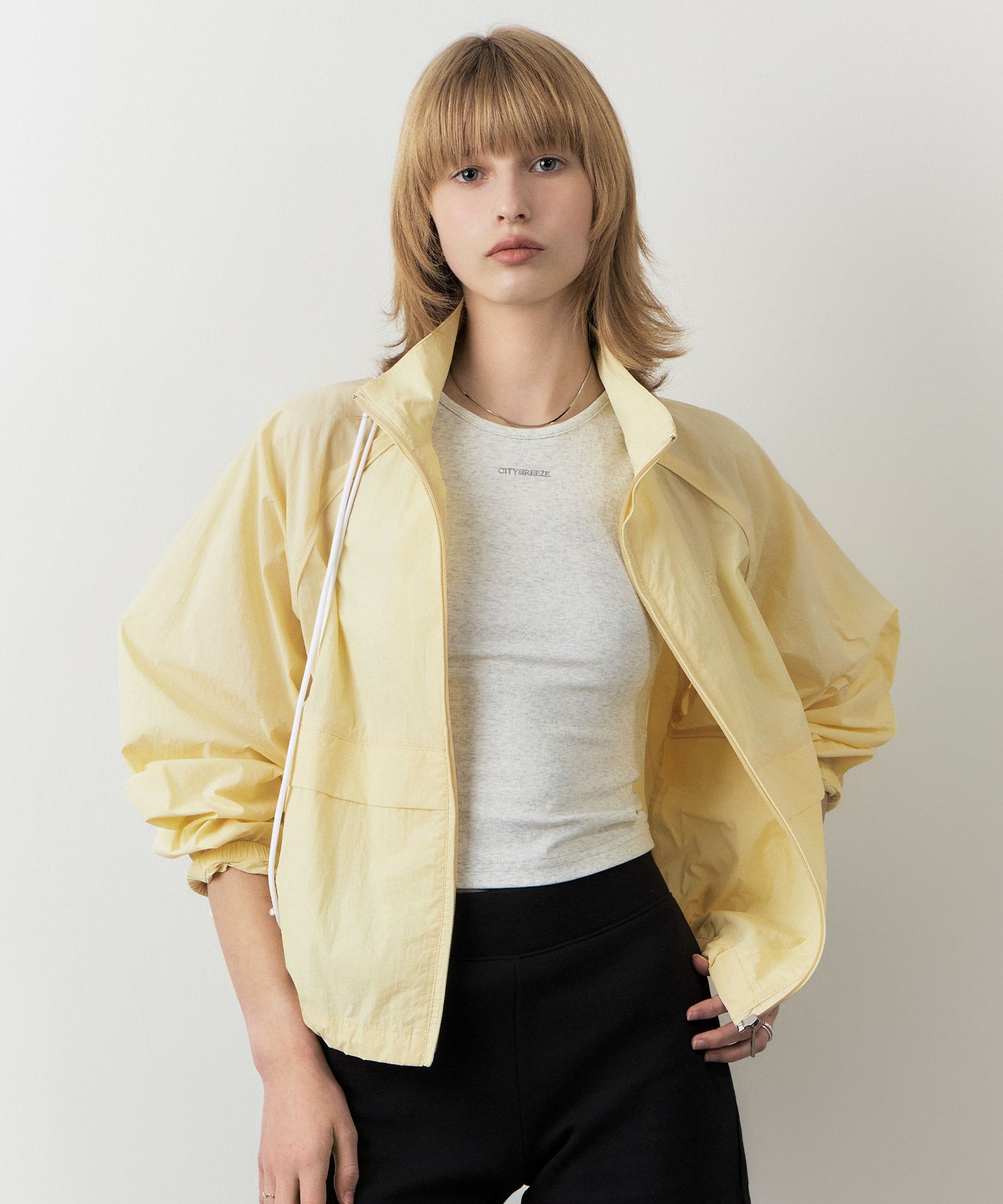 CITYBREEZE☆Nylon Wind Jumper MUSINSA | CITYBREEZE WOMAN Nylon Wind Jumper_3COLORS