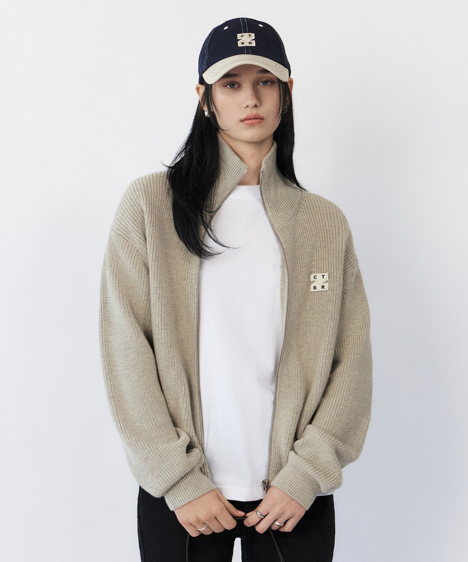 MUSINSA公式 | CITYBREEZE UNISEX Logo Wappen Zip-up