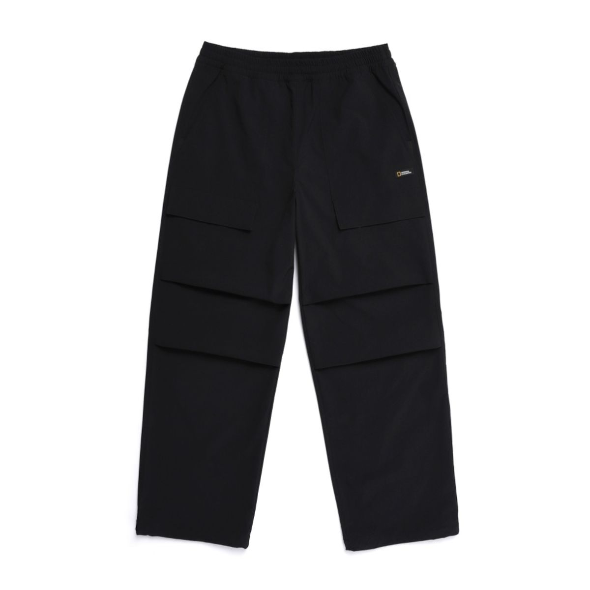 내셔널지오그래픽(NATIONALGEOGRAPHIC) N251UPT902 파라슈트 와이드핏 팬츠 CARBON BLACK