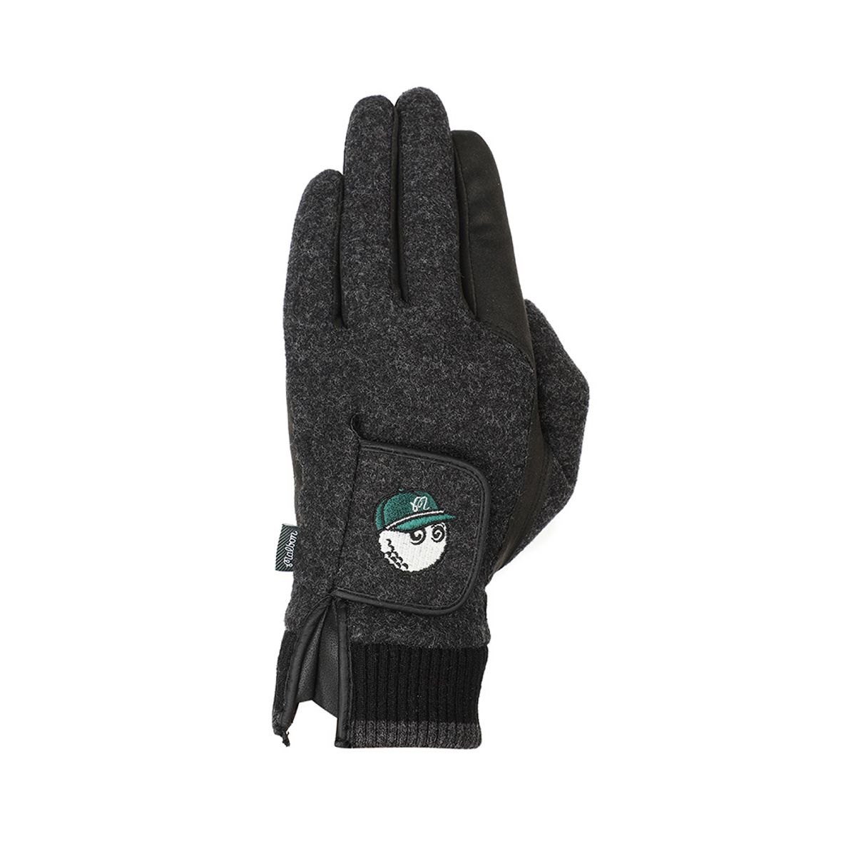 말본 골프(MALBON GOLF) 남성 버킷 양손 겨울 장갑 CHARCOAL (MAN)