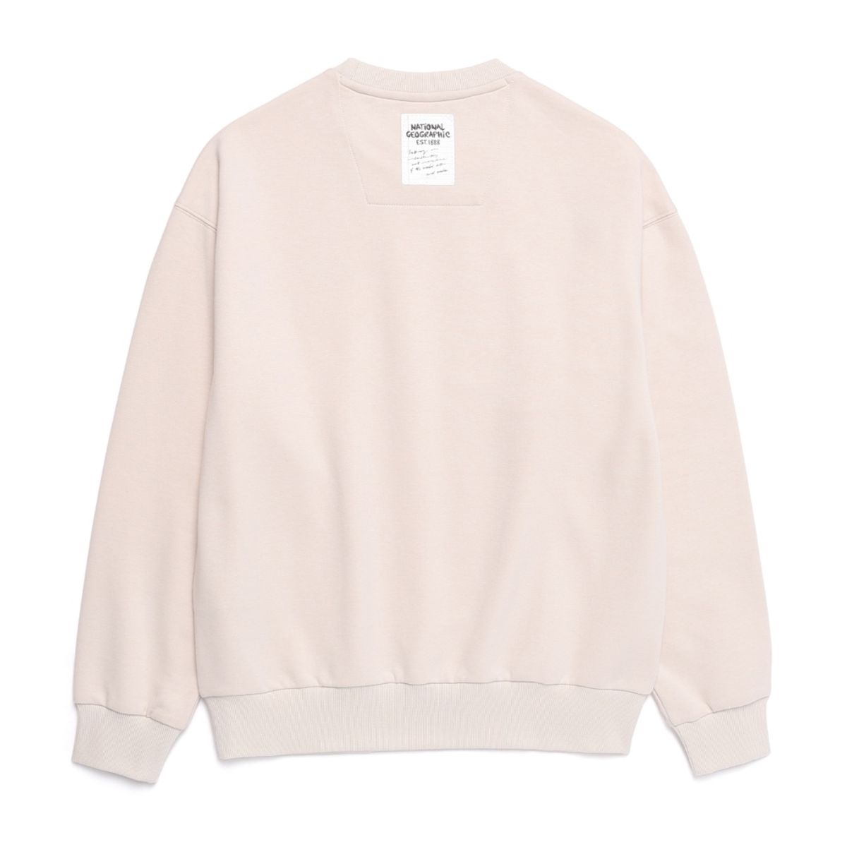 내셔널지오그래픽(NATIONALGEOGRAPHIC) N251USW902 라르가 세미오버핏 맨투맨 L/BEIGE