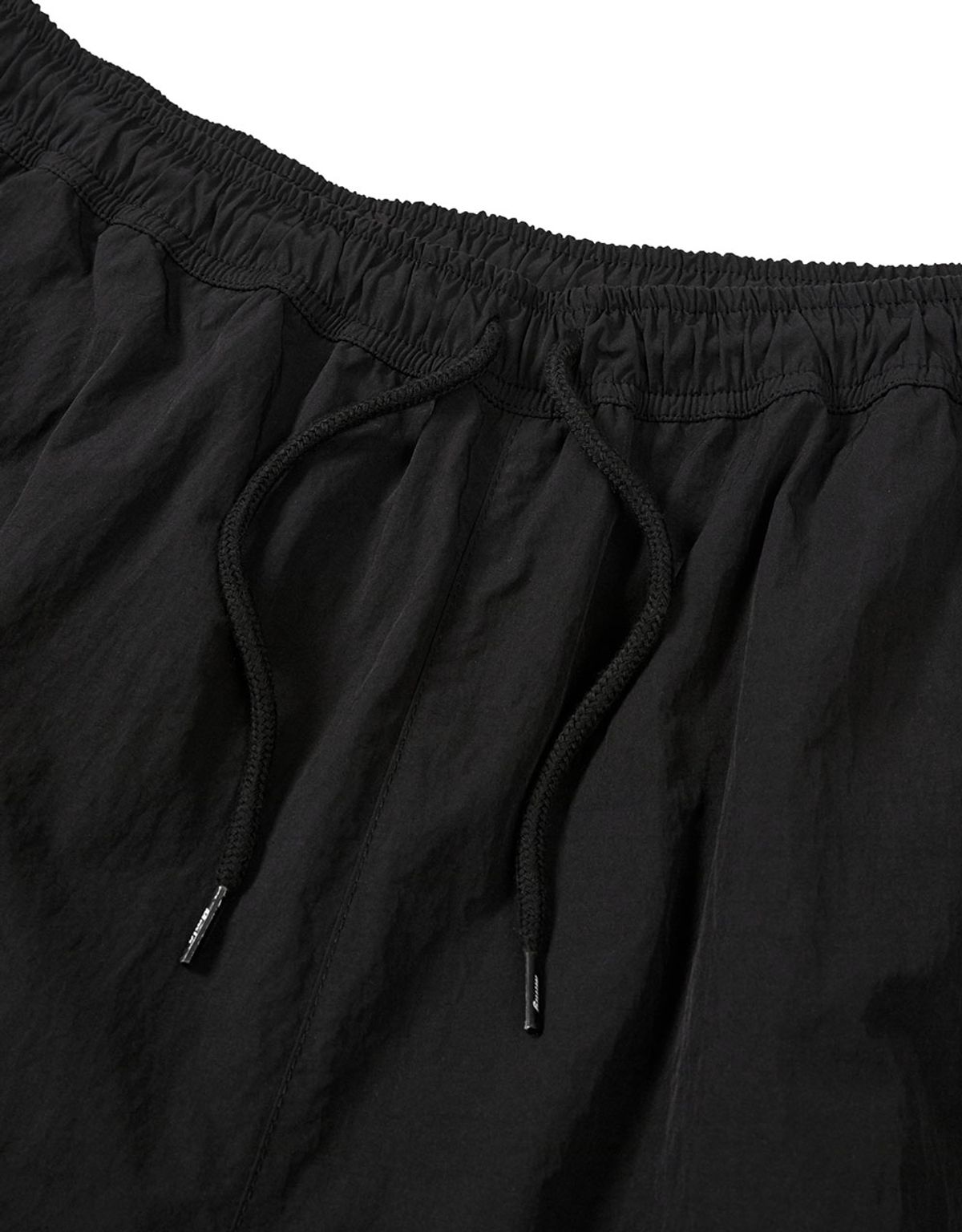 엠엠엘지(MMLG) [Mmlg] NYLON WIDE PANTS (BLACK)