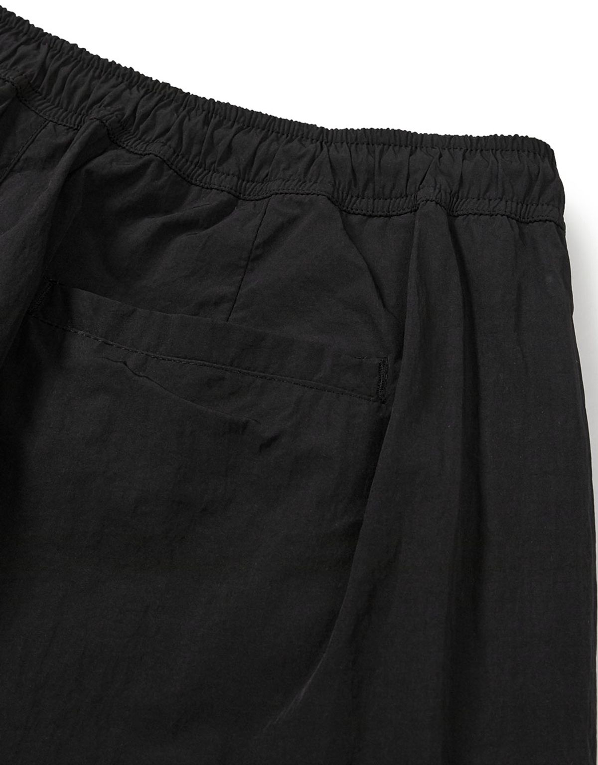 엠엠엘지(MMLG) [Mmlg] NYLON WIDE PANTS (BLACK)
