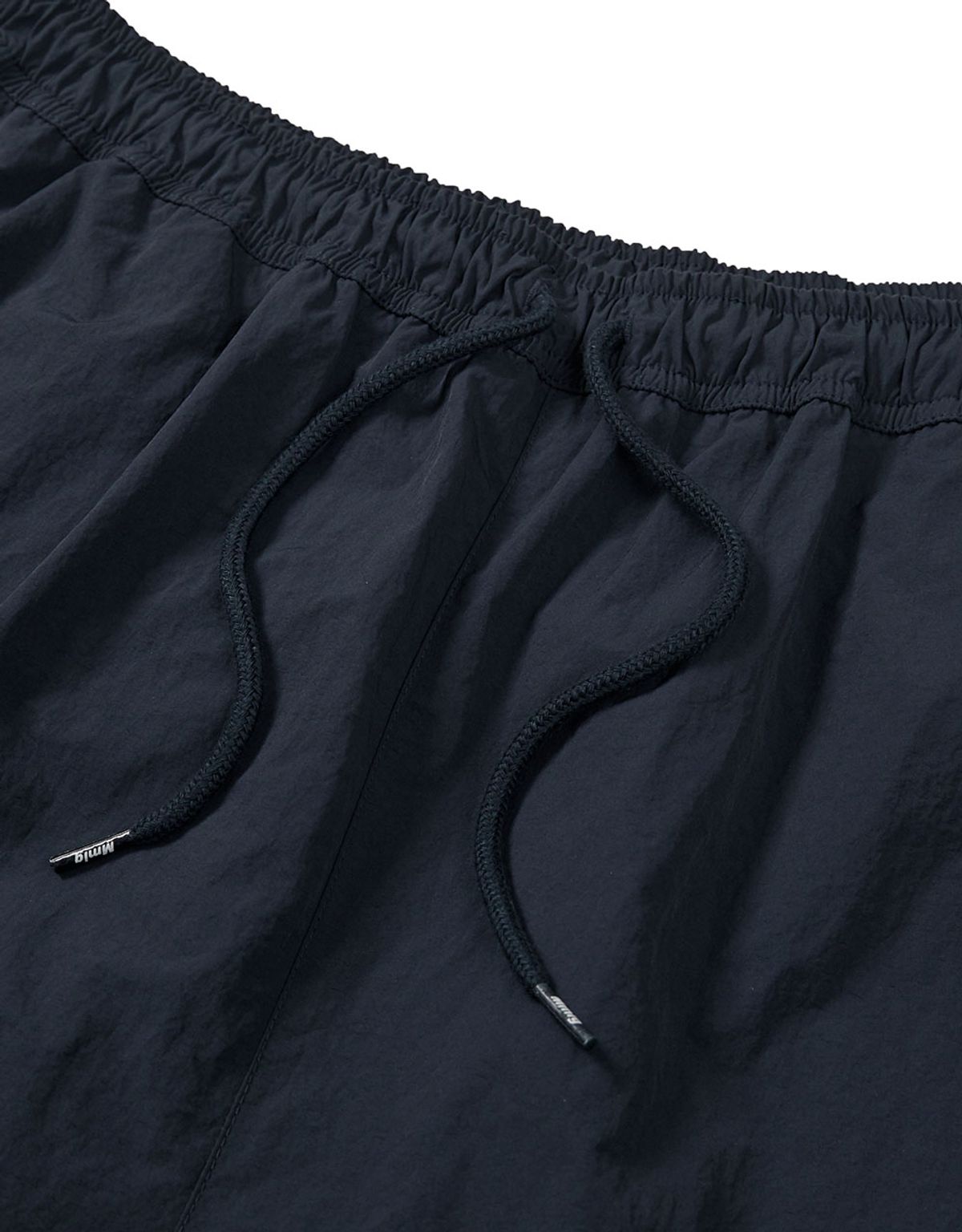 엠엠엘지(MMLG) [Mmlg] NYLON WIDE PANTS (NAVY)