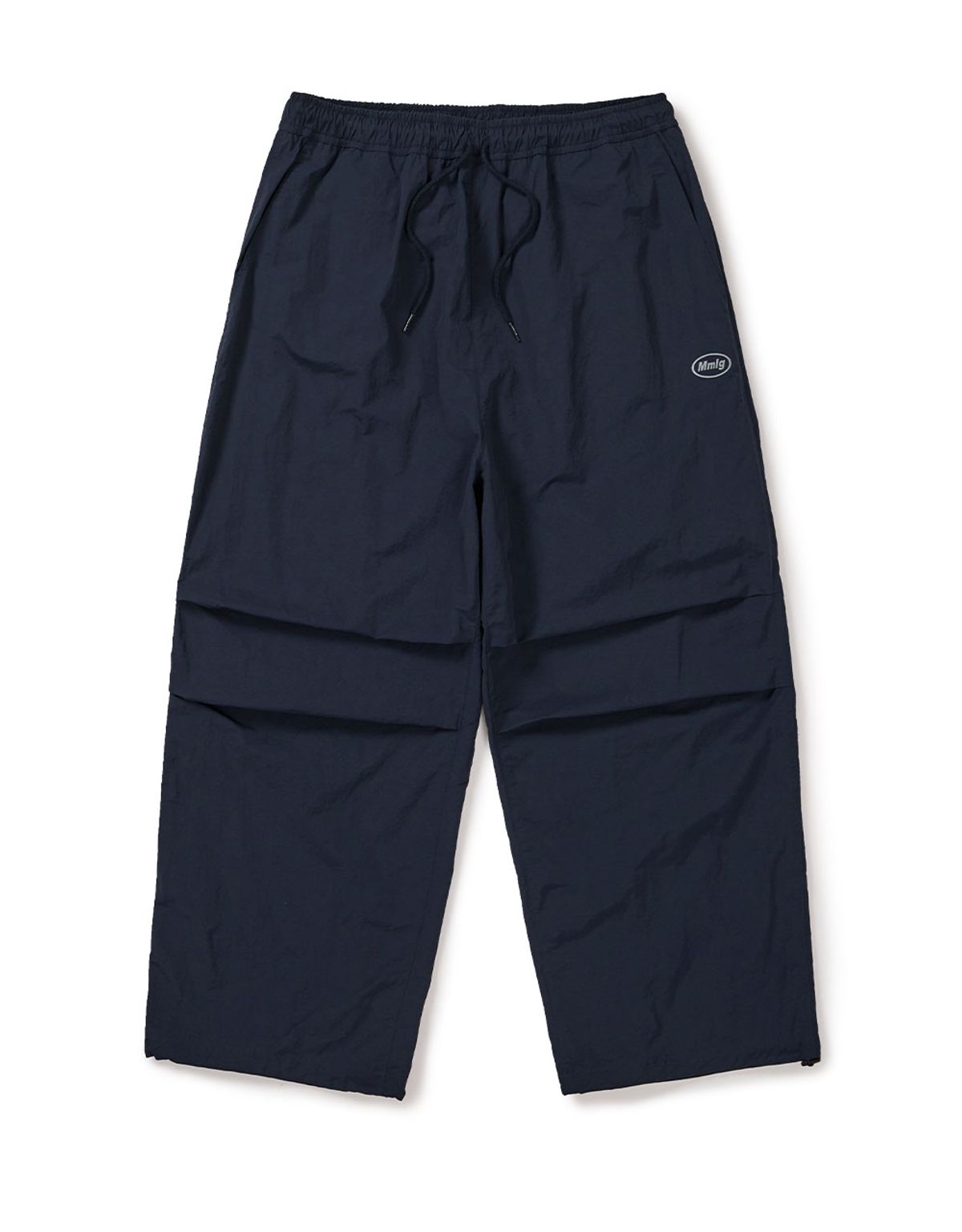엠엠엘지(MMLG) [Mmlg] NYLON WIDE PANTS (NAVY)