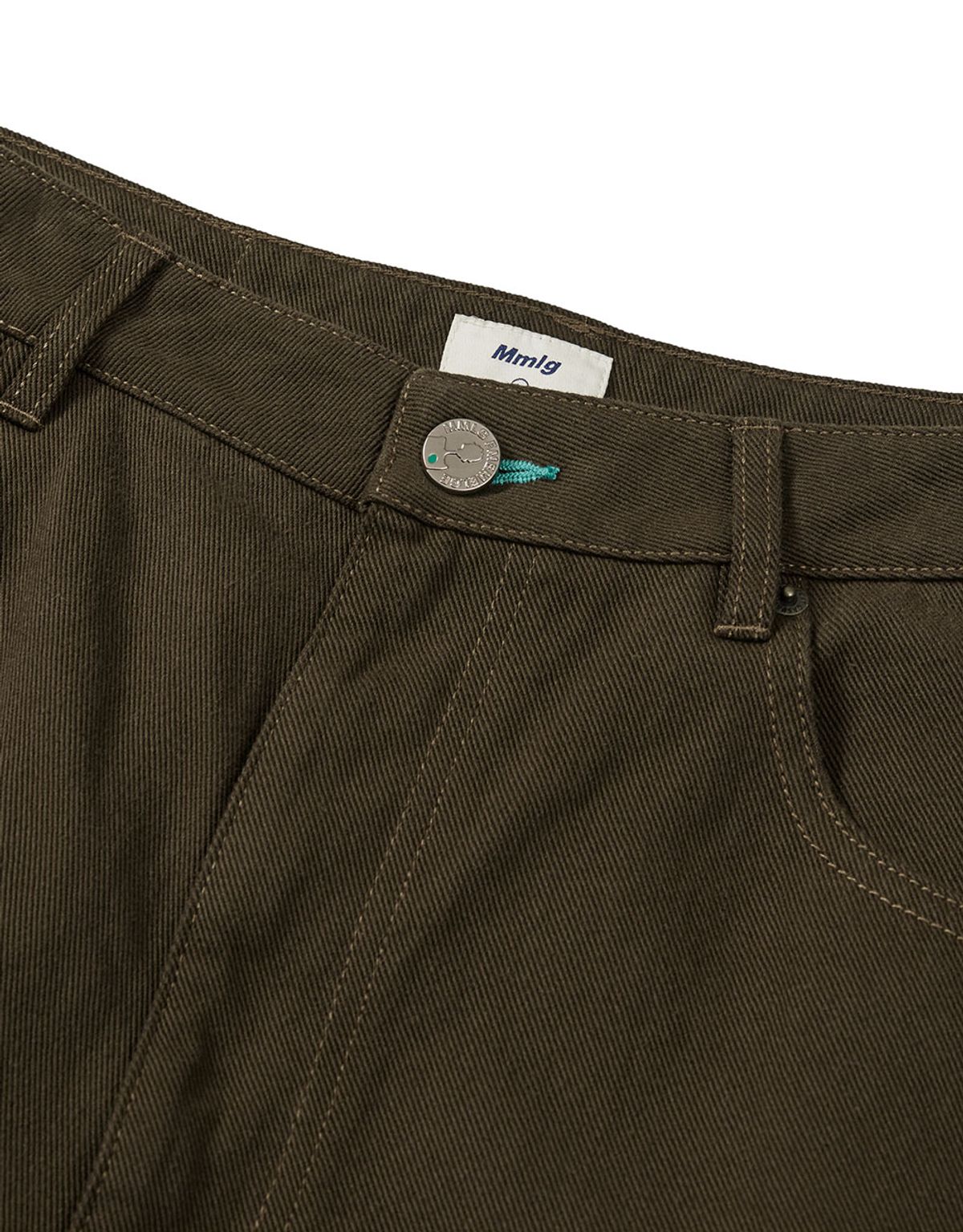 엠엠엘지(MMLG) [Mmlg] MM COTTON REGULAR PANTS (BROWN)