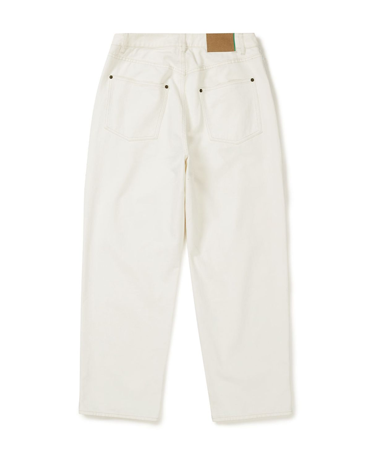 엠엠엘지(MMLG) [Mmlg] MM COTTON REGULAR PANTS (OFF WHITE)
