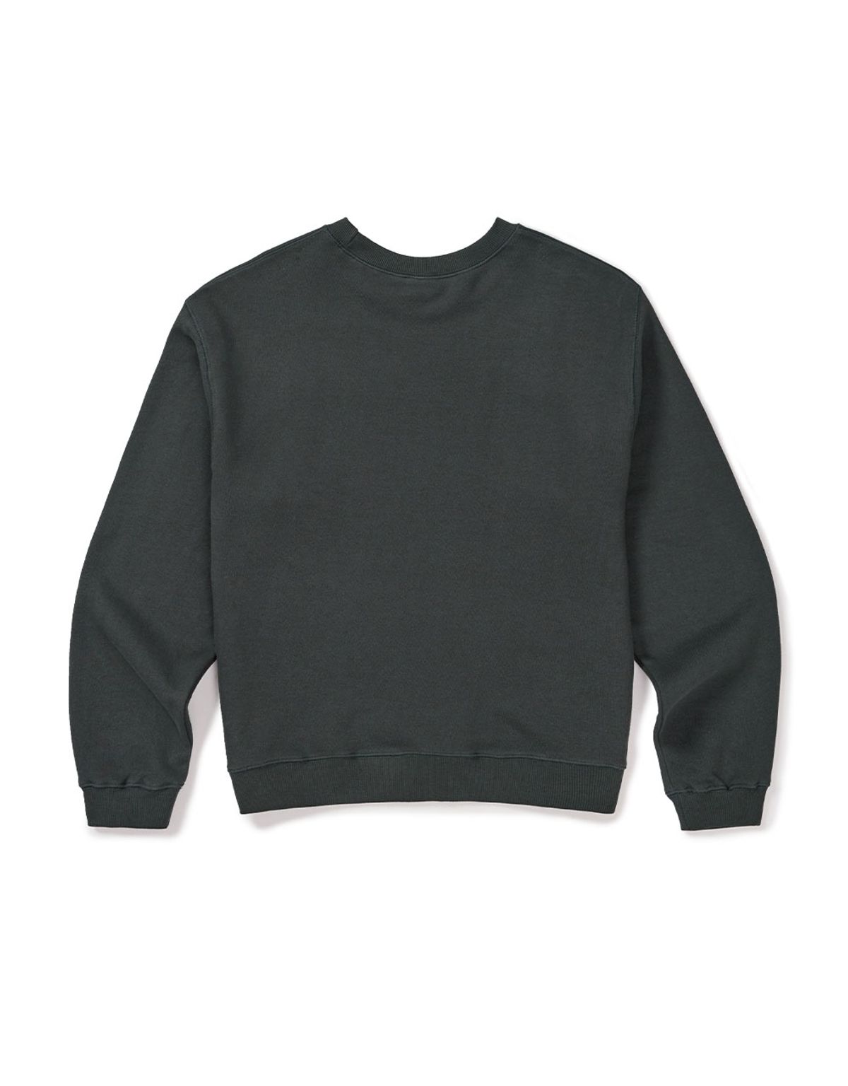 엠엠엘지(MMLG) [Mmlg] COLOR BUTTON SWEAT (SQUID BLACK)