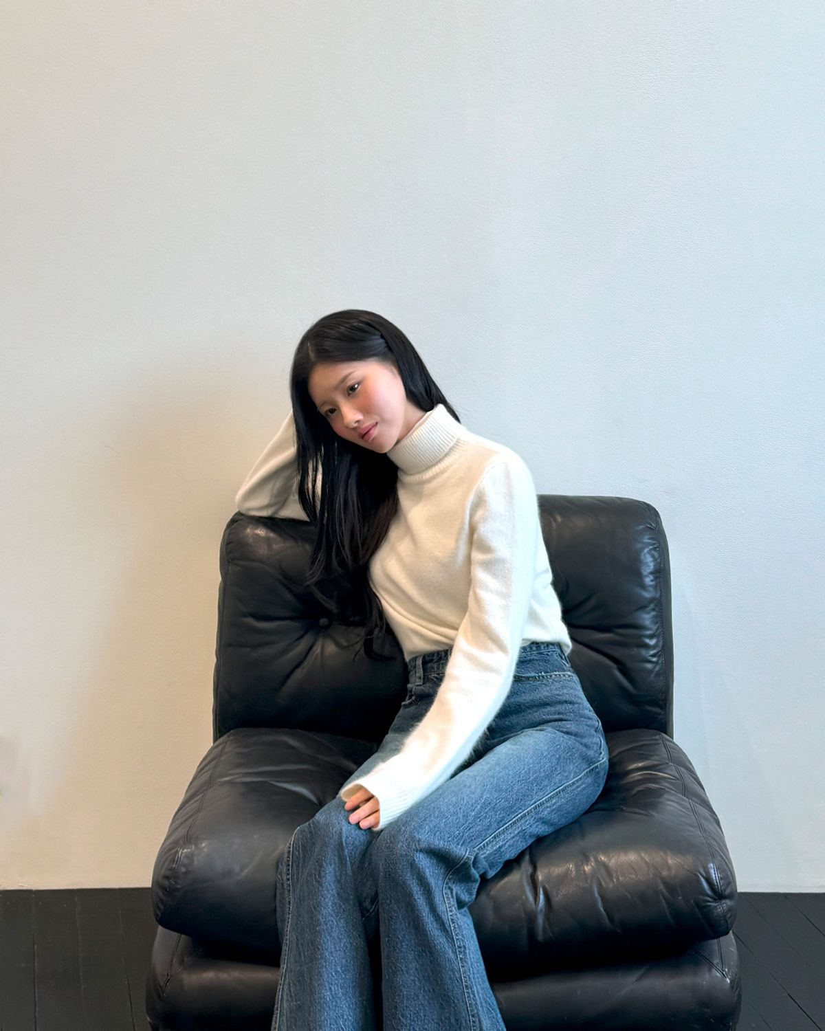 시스터후드(SISTERHOOD) 클래식 데님 팬츠