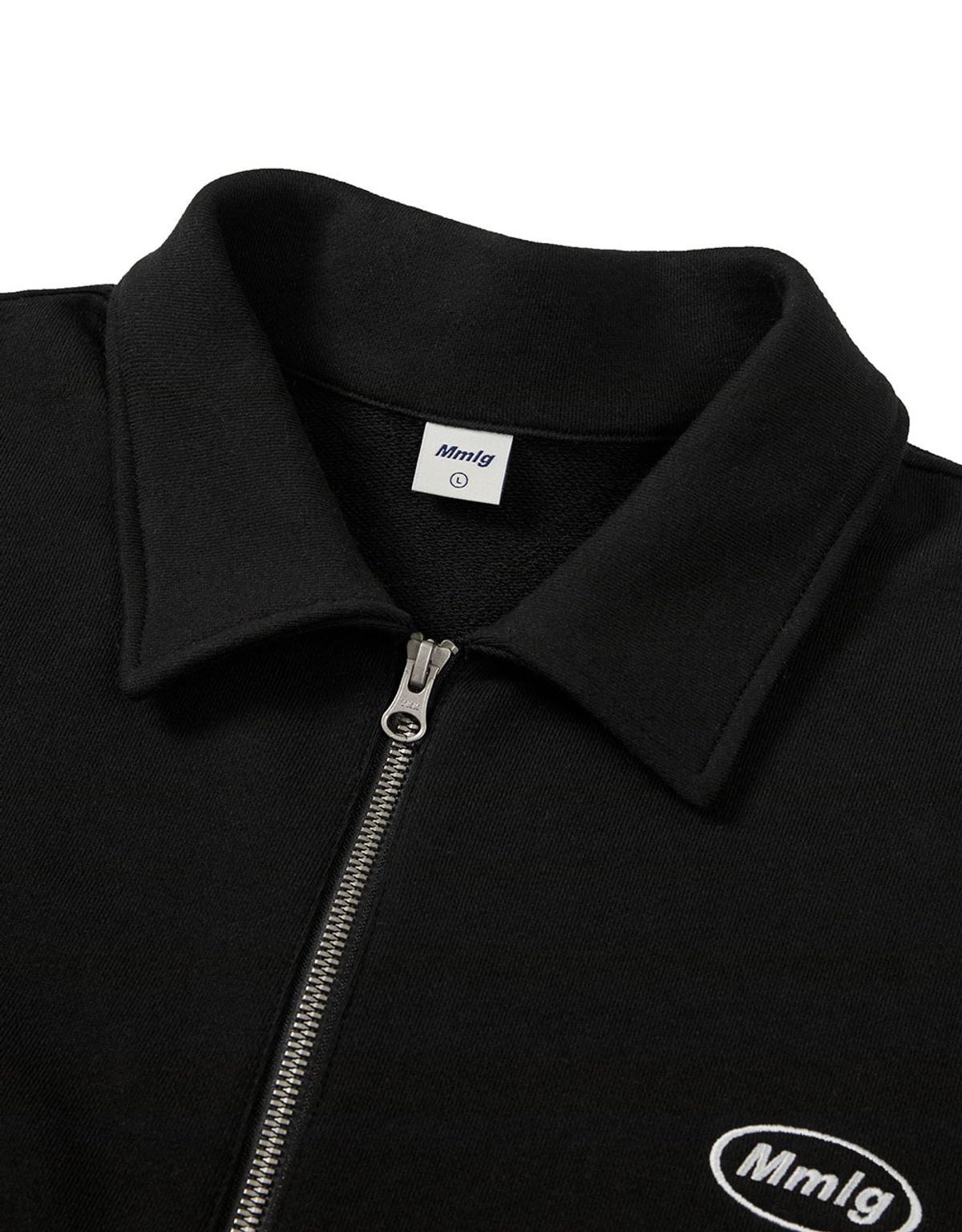 엠엠엘지(MMLG) [Mmlg] BASIC SWEAT JUMPER (EVERY BLACK)