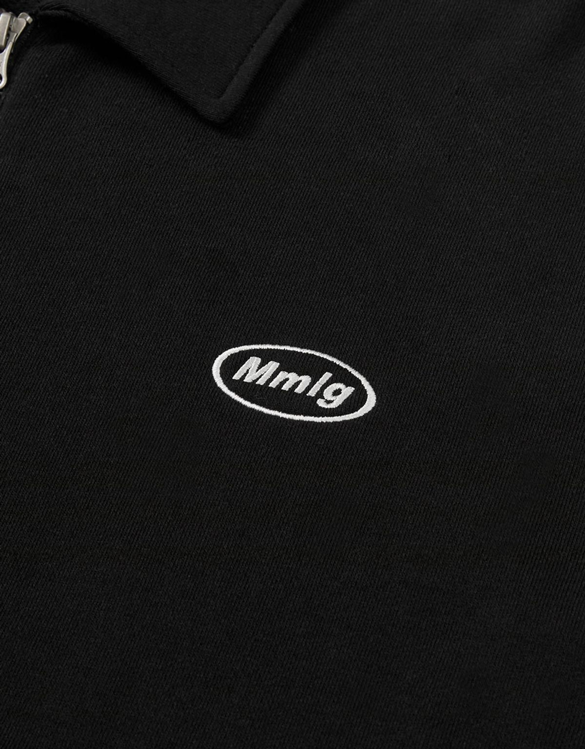 엠엠엘지(MMLG) [Mmlg] BASIC SWEAT JUMPER (EVERY BLACK)