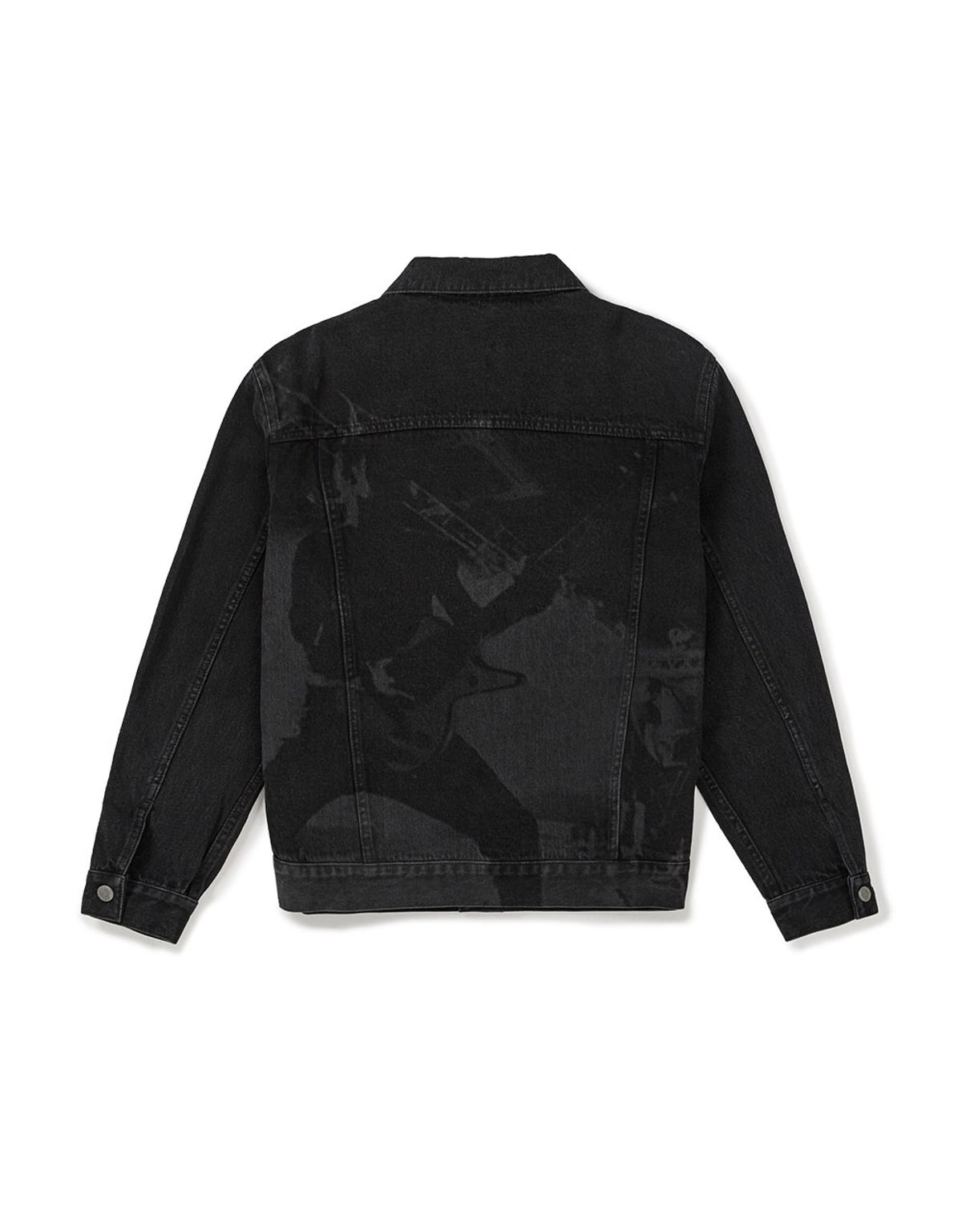 엠엠엘지(MMLG) [Mmlg] MY HERO DENIM JACKET (BLACK)