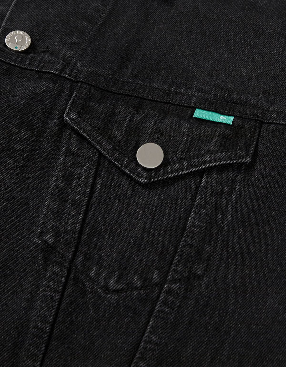엠엠엘지(MMLG) [Mmlg] MY HERO DENIM JACKET (BLACK)
