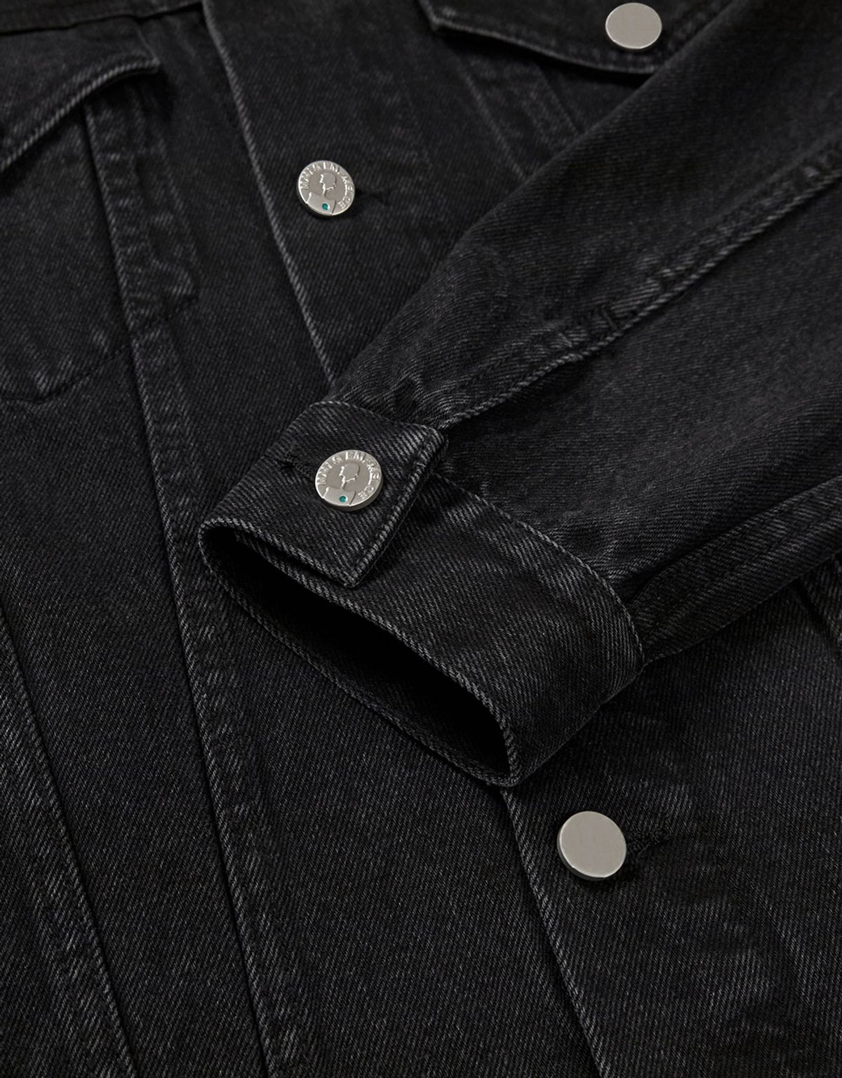 엠엠엘지(MMLG) [Mmlg] MY HERO DENIM JACKET (BLACK)
