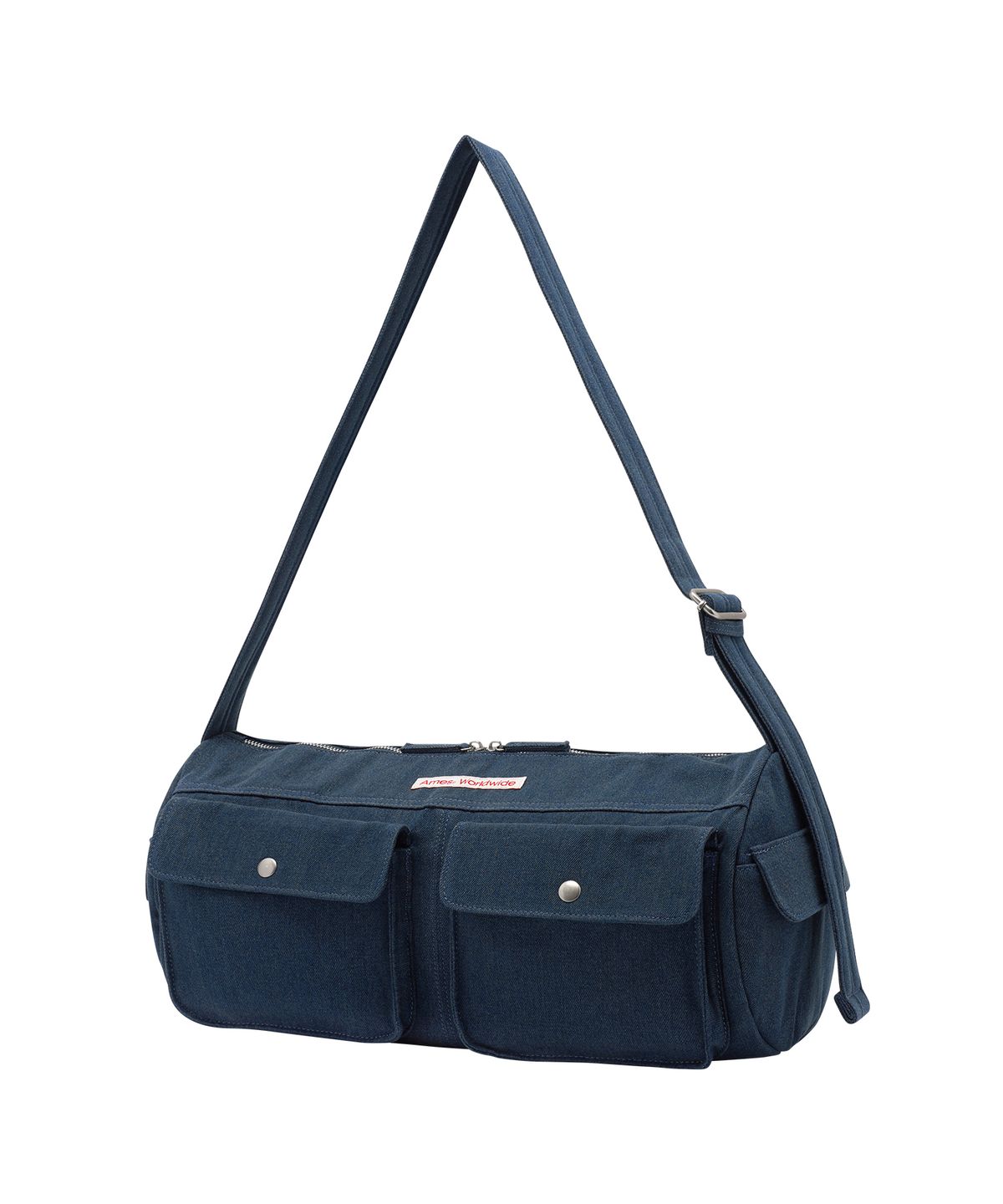 아메스 월드와이드(AMES-WORLDWIDE) DENIM DUFFLE BAG DEEP BLUE