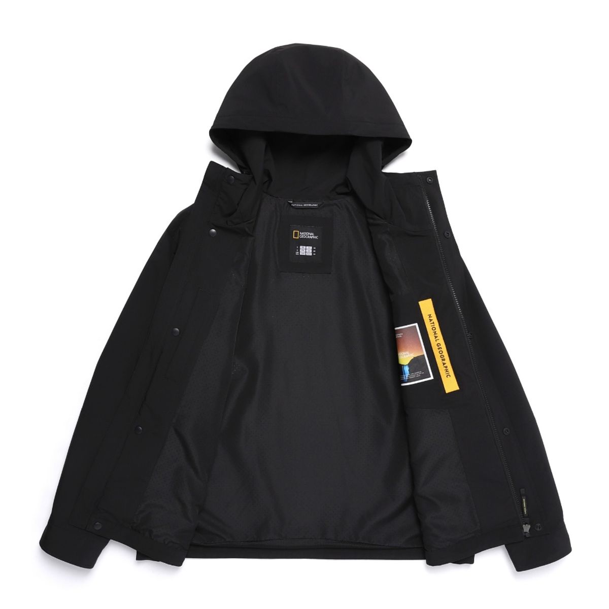 내셔널지오그래픽(NATIONALGEOGRAPHIC) N251UJP980 페커리 2L 소프트쉘 점퍼 CARBON BLACK