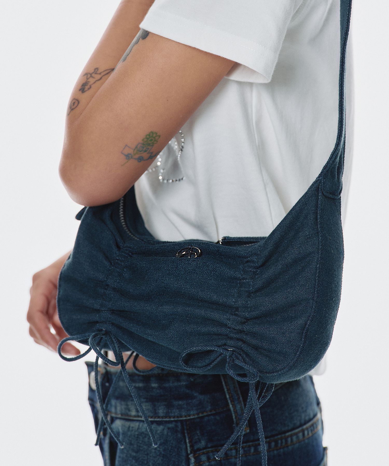 ★AMES-WORLDWIDE★DENIM MINI SHOULDER BAG DEEP BLUE★正規品 MUSINSA | AMES-WORLDWIDE DENIM MINI SHOULDER BAG DEEP BLUE