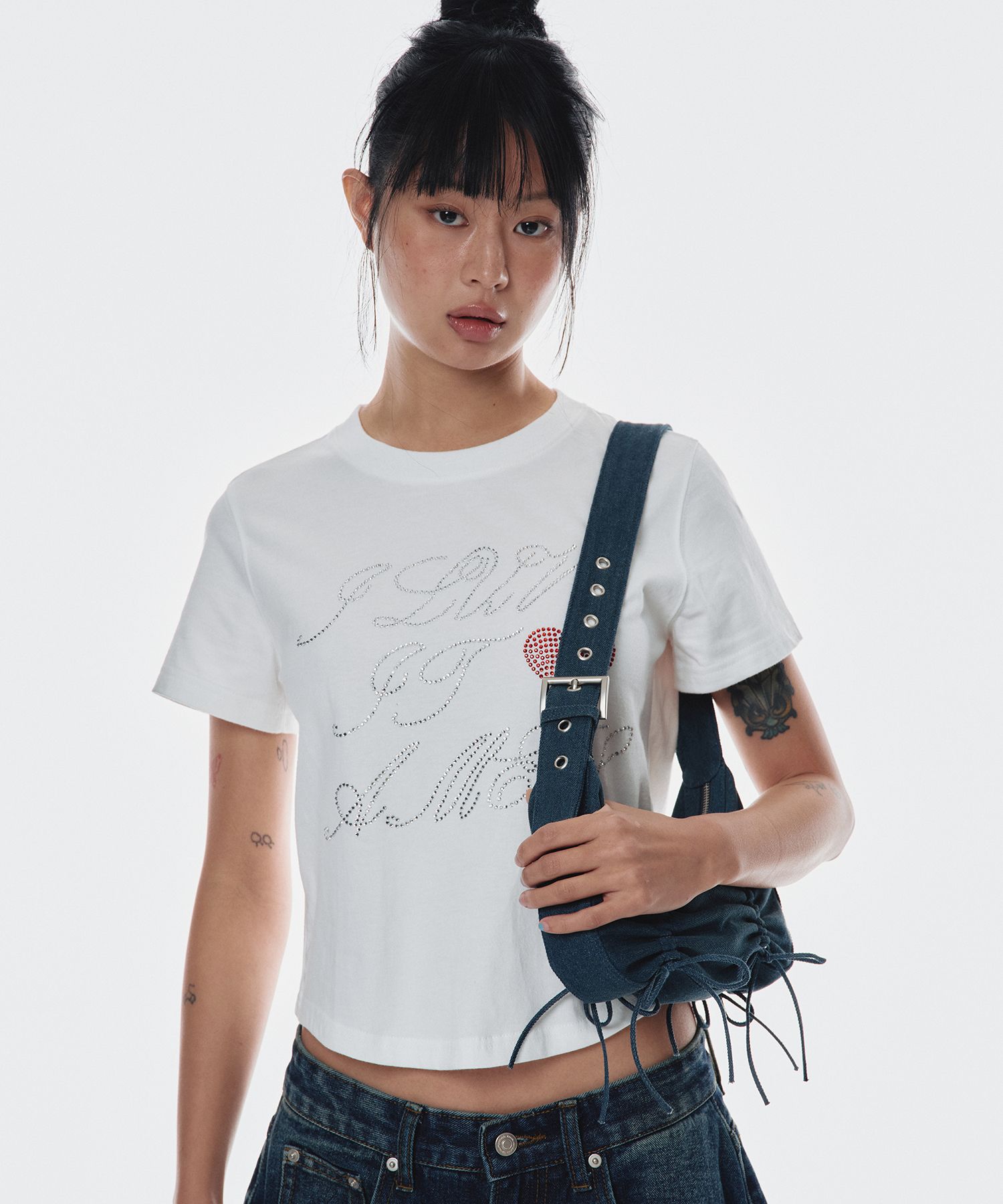 ★AMES-WORLDWIDE★DENIM MINI SHOULDER BAG DEEP BLUE★正規品 MUSINSA | AMES-WORLDWIDE DENIM MINI SHOULDER BAG DEEP BLUE