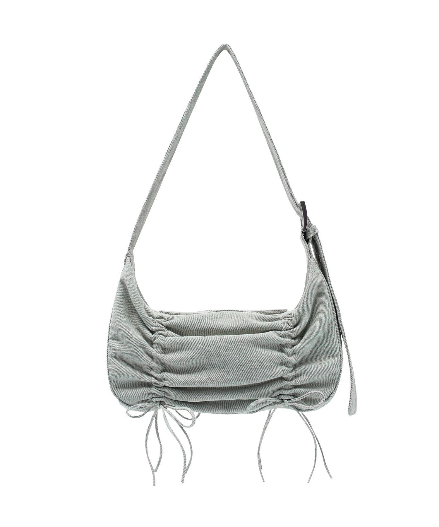 MUSINSA | AMES-WORLDWIDE DENIM MINI SHOULDER BAG LIGHT BLUE