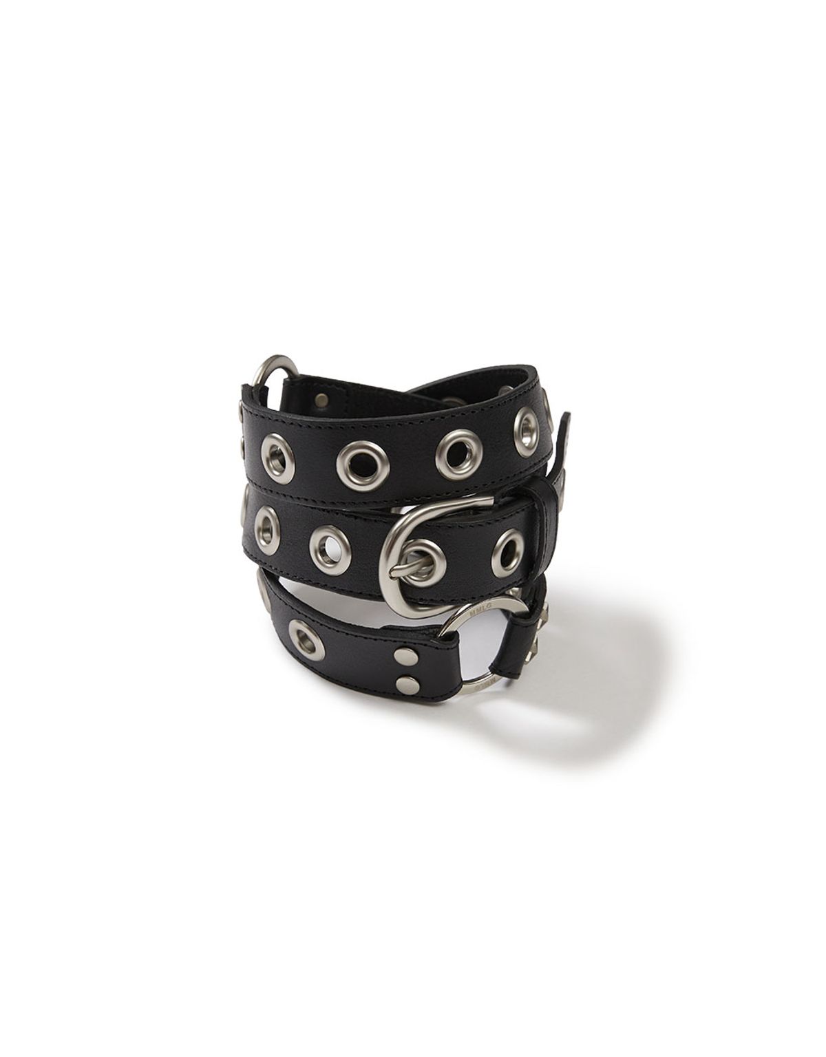 엠엠엘지(MMLG) [Mmlg] MY HERO LEATHER BELT (BLACK)