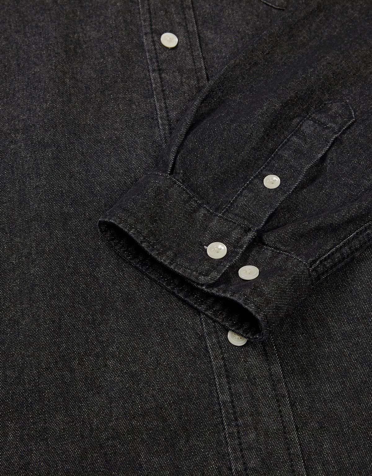 엠엠엘지(MMLG) [Mmlg] LABLE M DENIM SHIRTS (BLACK)