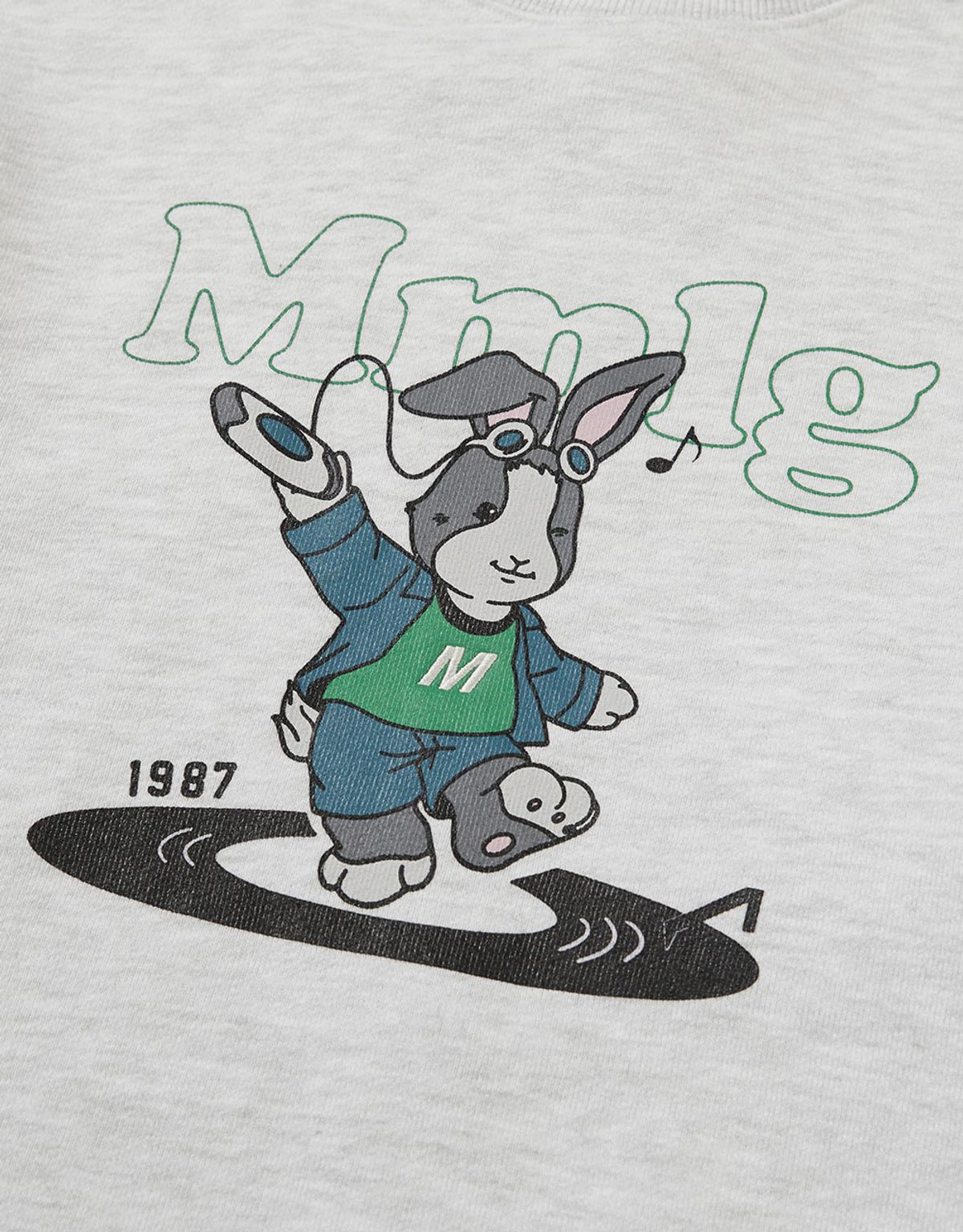 엠엠엘지(MMLG) [Mmlg] LP MELGE SWEAT (ASH GREY)
