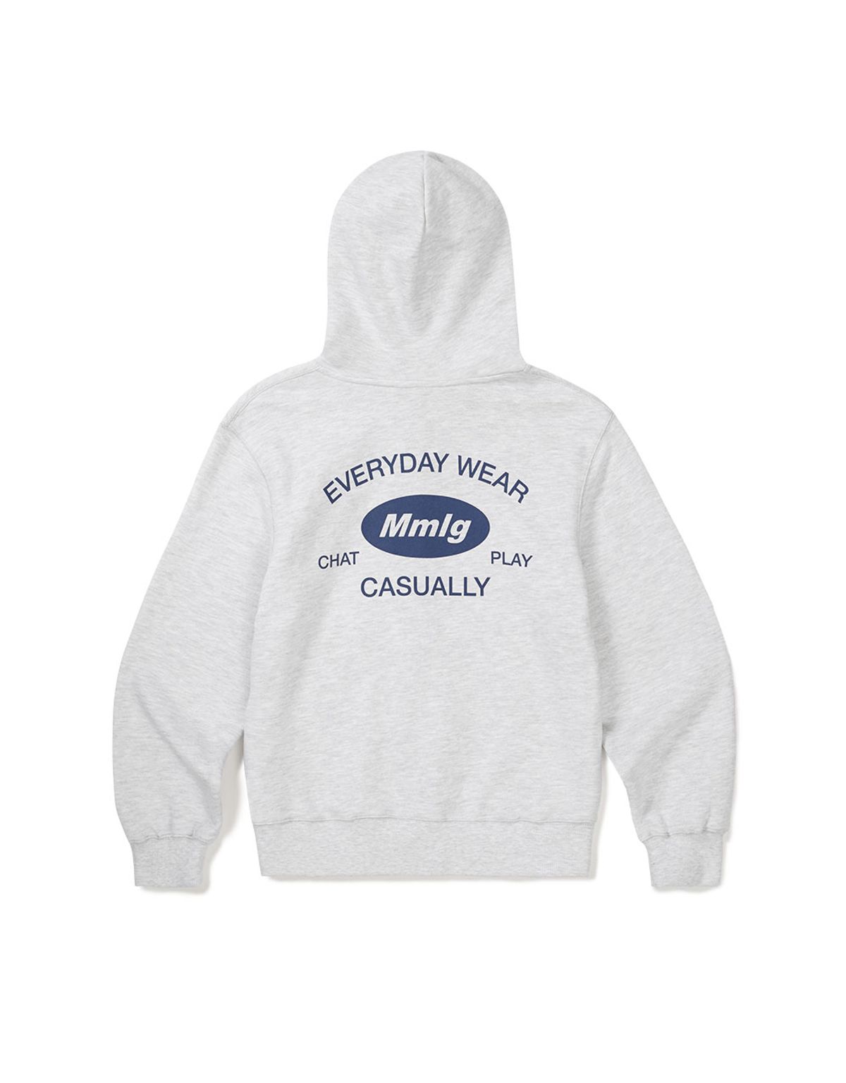 엠엠엘지(MMLG) [Mmlg] SIMBOLPLAY HOOD ZIPUP (ASH GREY)