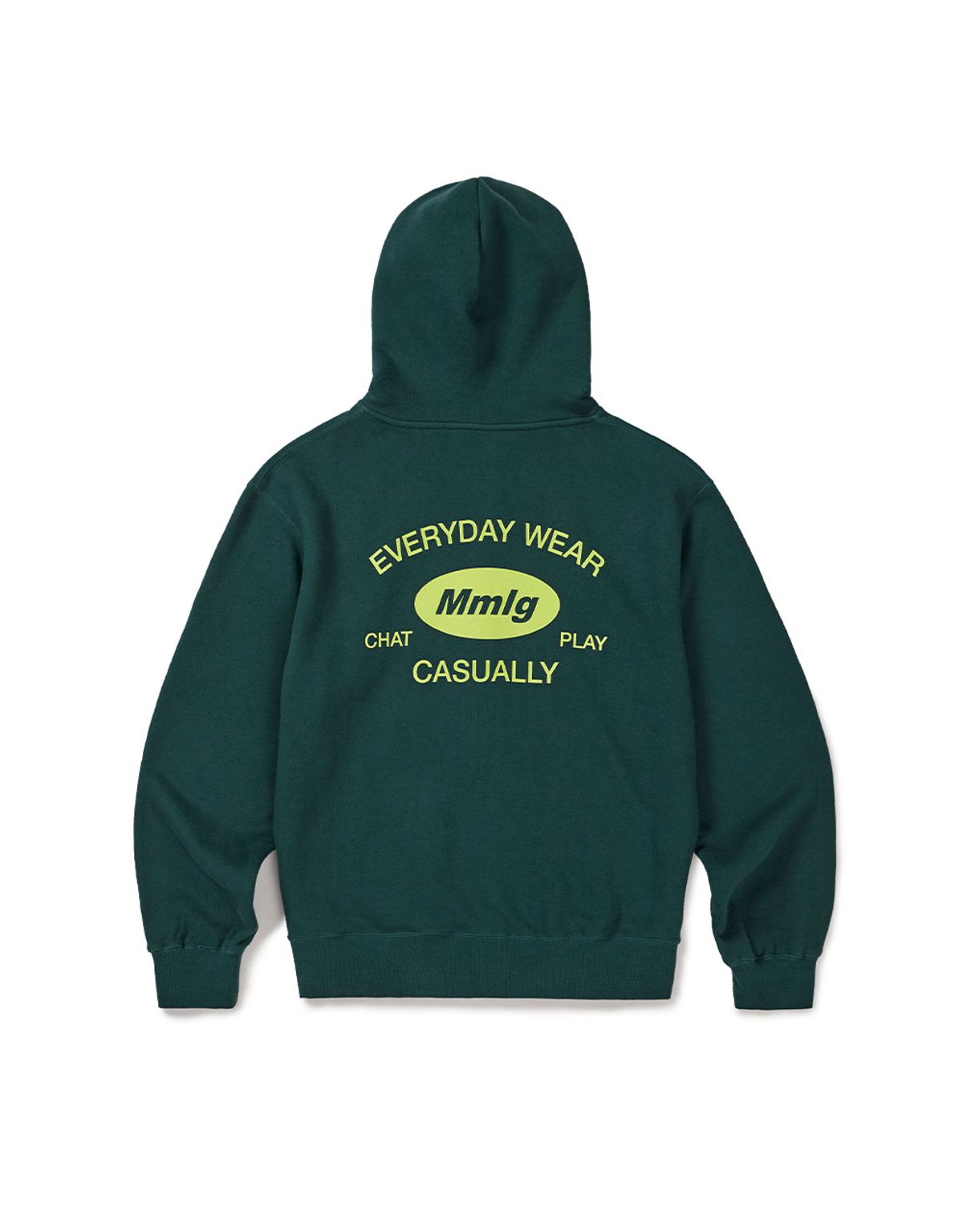 엠엠엘지(MMLG) [Mmlg] SIMBOLPLAY HOOD ZIPUP (DEEP GREEN)